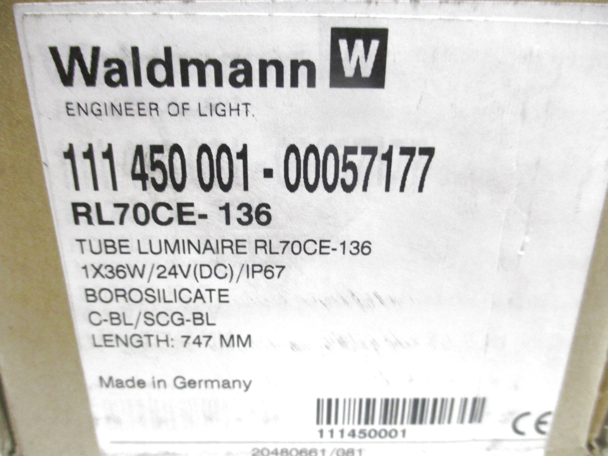 WALDMANN RL70CE-136 (AS PICTURED) NSMP