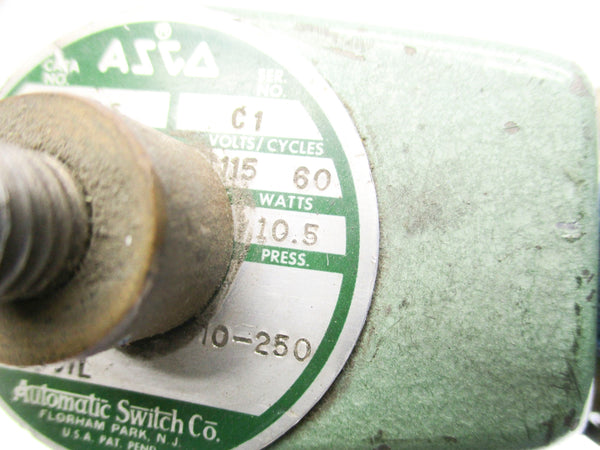 ASCO 834425 115V 10-250PSI 3/8" UNMP