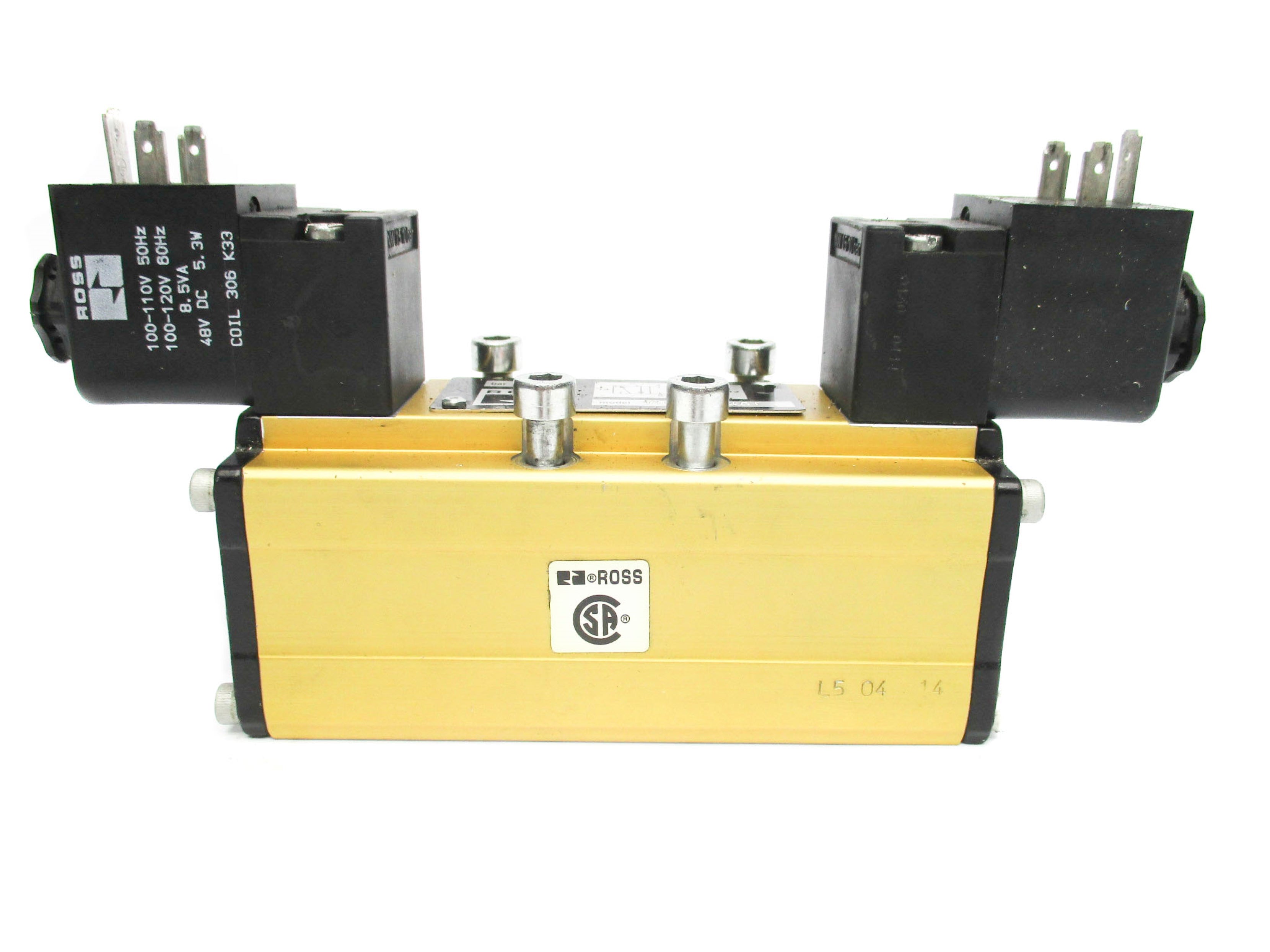 ROSS W6077B3401 48VDC 1-10BAR UNMP