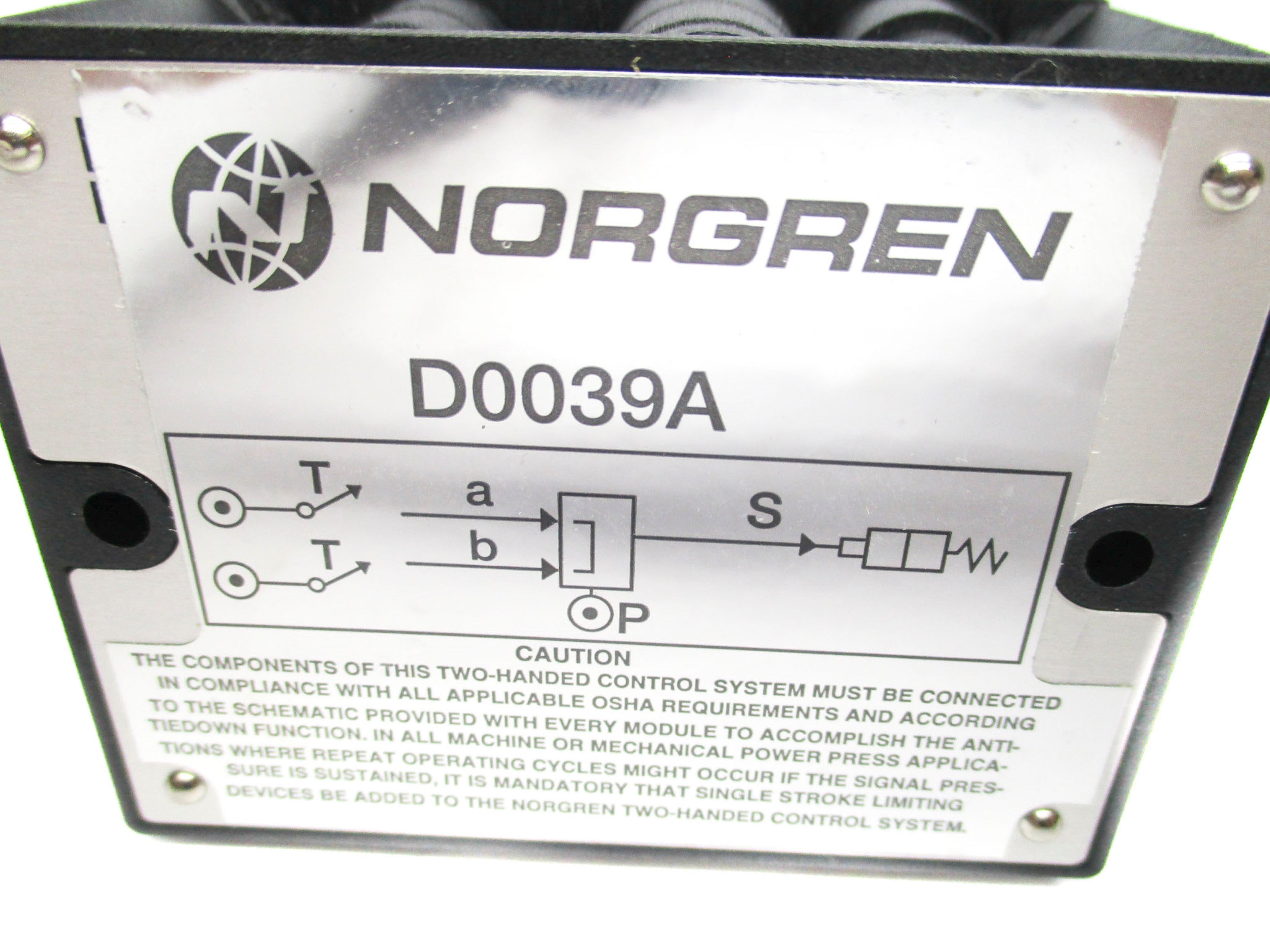 NORGREN D0039A NSNP