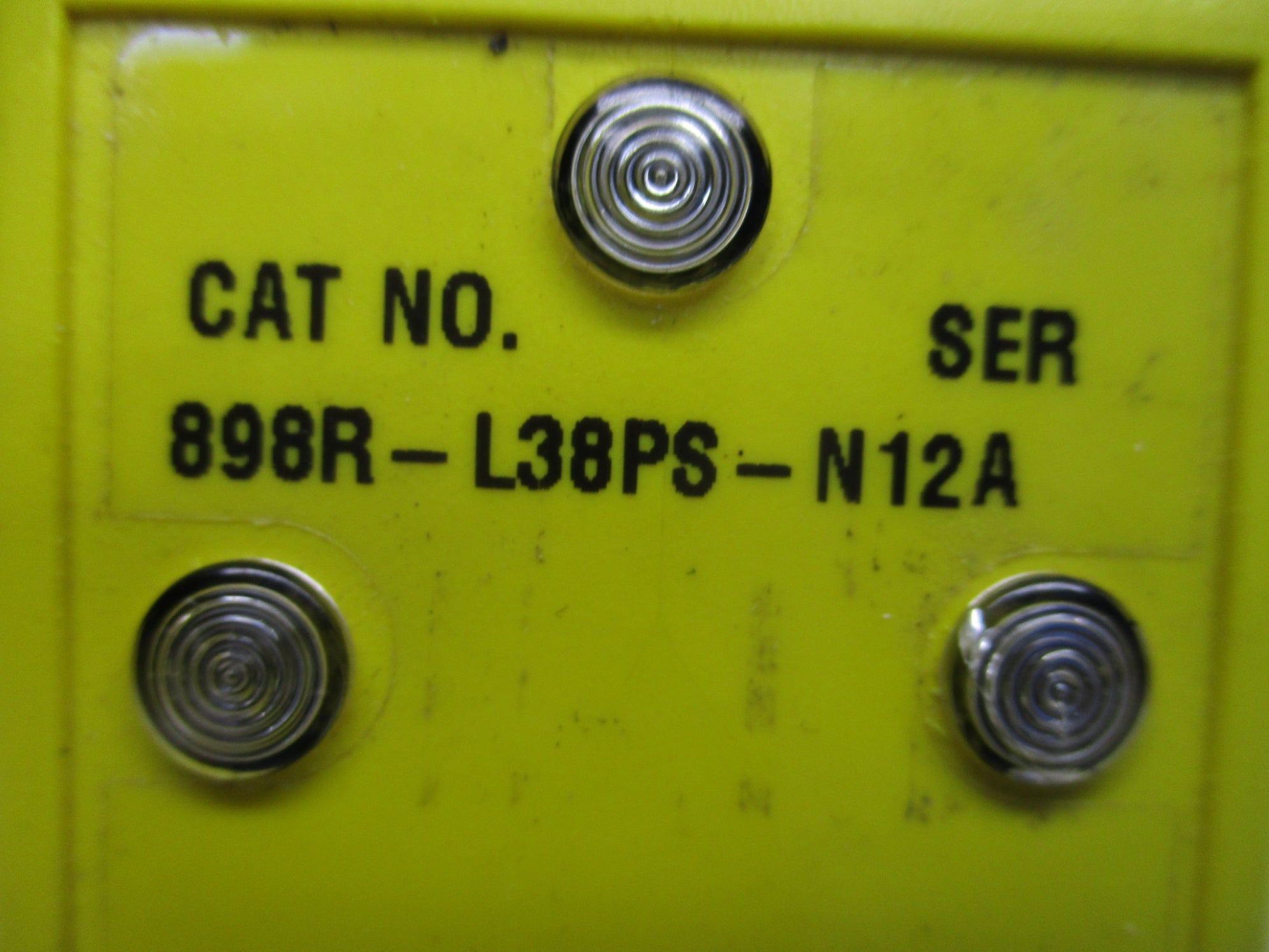 ALLEN BRADLEY 898R-L38PS-N12 SER. A NSNP