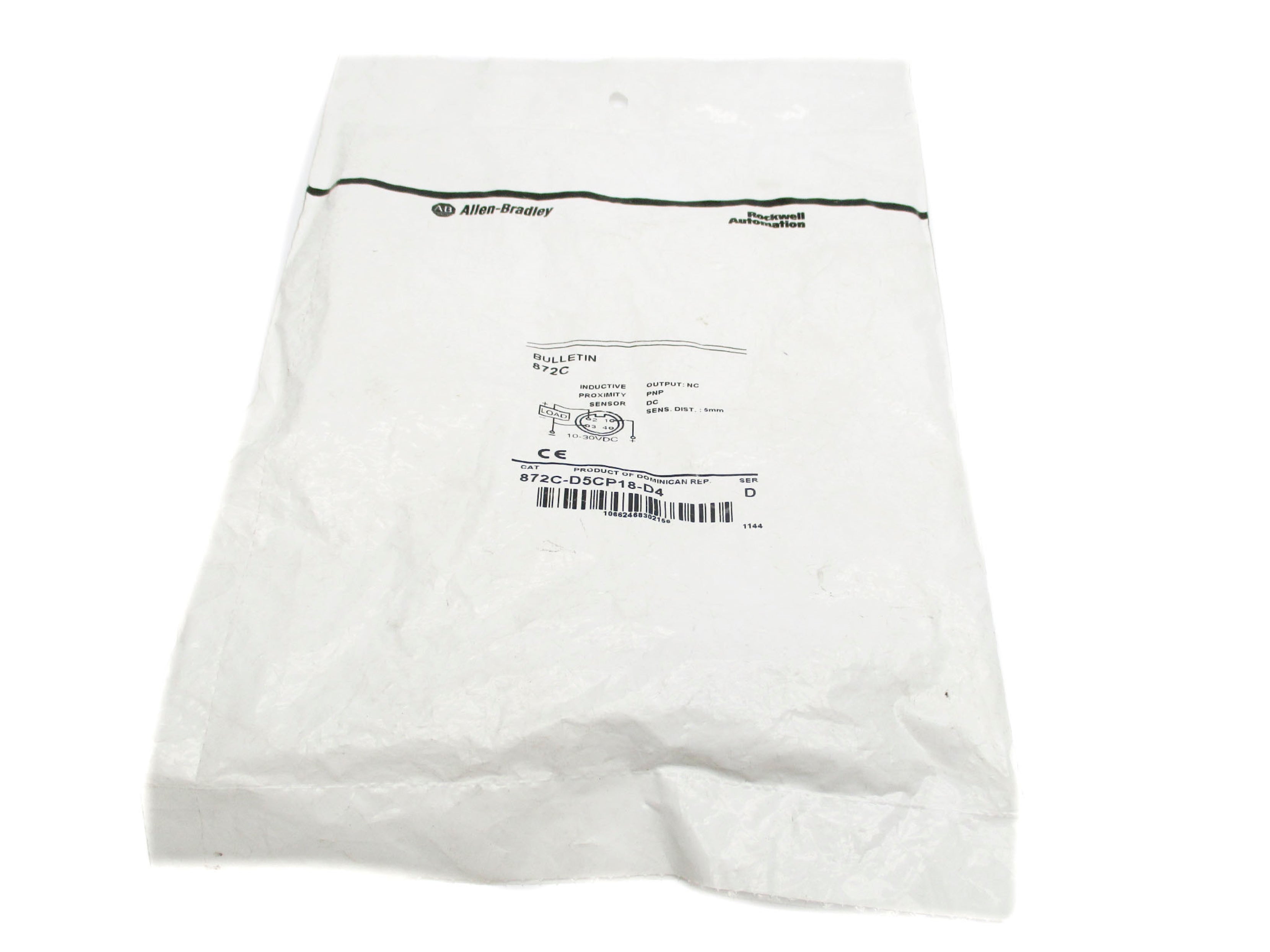 ALLEN BRADLEY 872C-D5CP18-D4 SER. D NSMP
