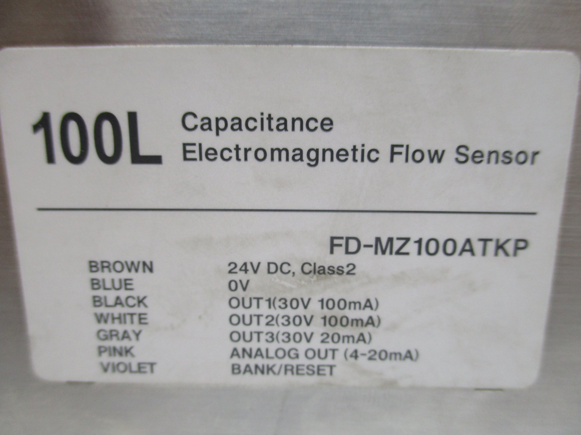 KEYENCE FD-MZ100ATKP NSNP