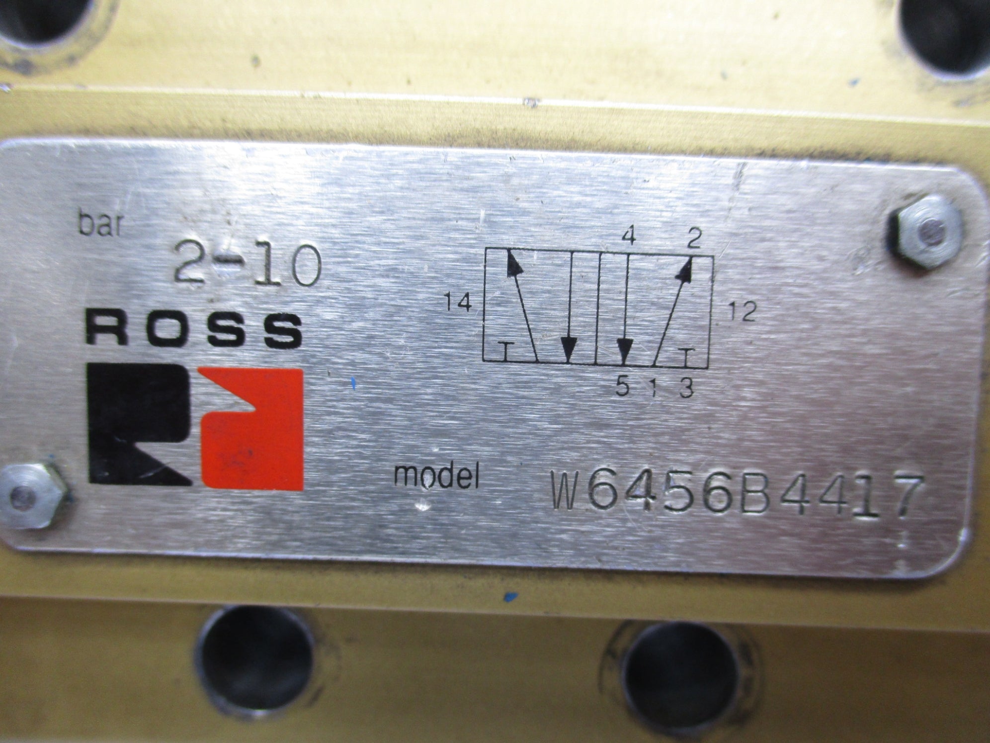 ROSS W6456B4417 2-10BAR UNMP