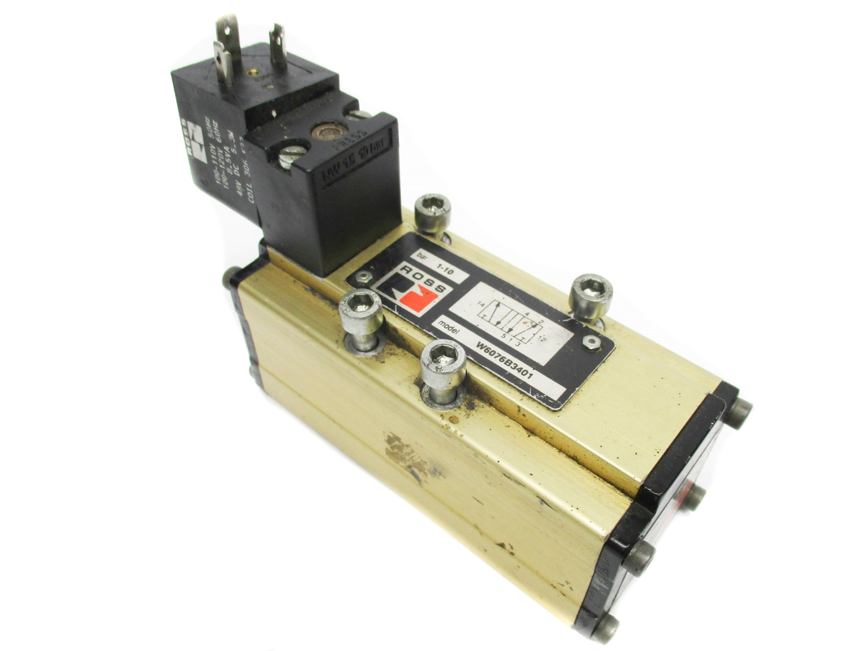 ROSS W6076B3401 48VDC 1-10BAR UNMP