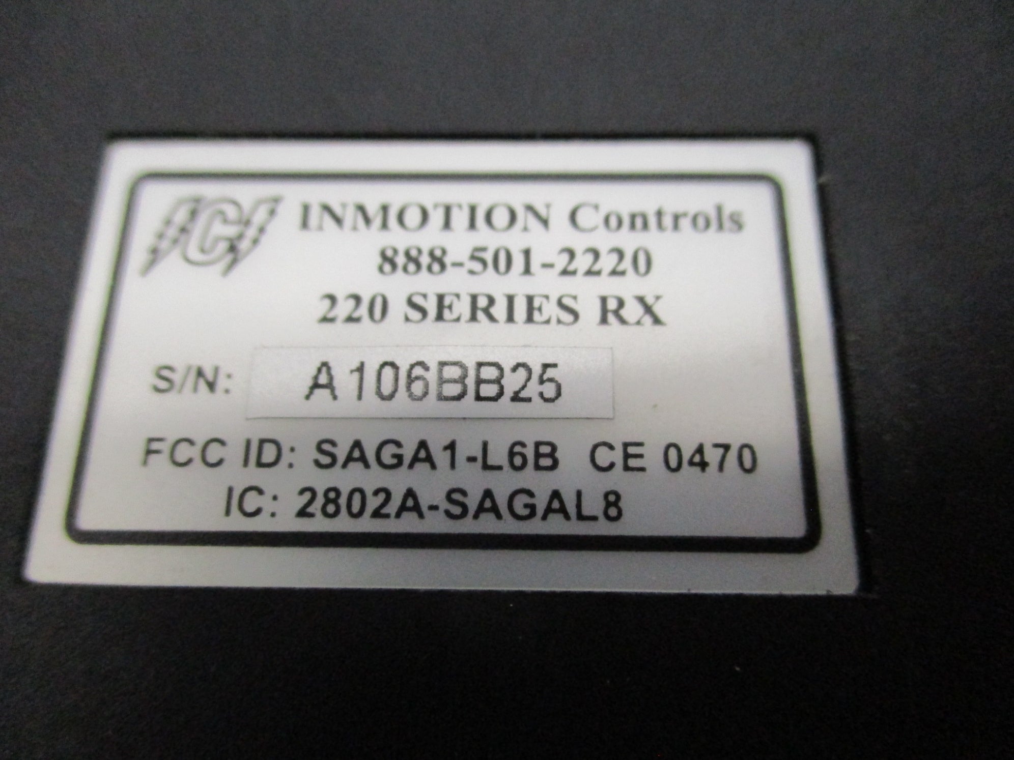 INMOTION CONTROLS 260 NSMP