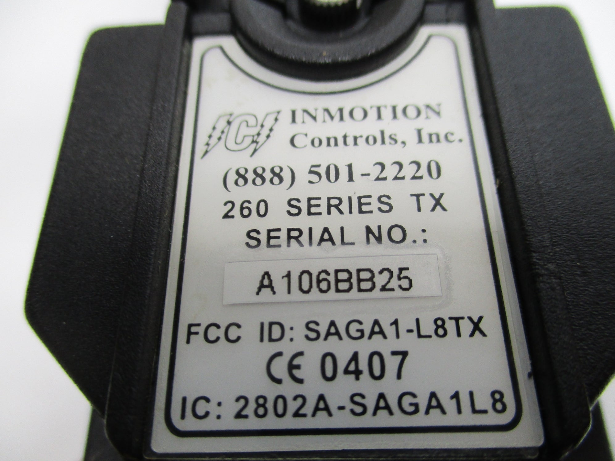 INMOTION CONTROLS 260 NSMP