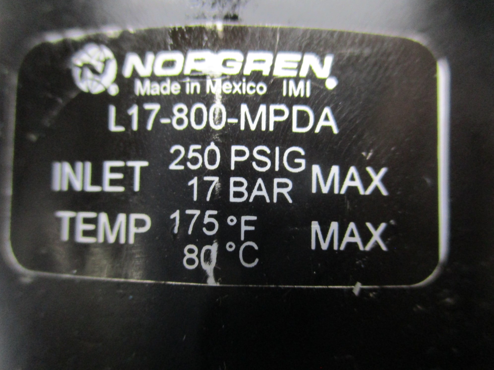 NORGREN L17-800-MPDA UNMP