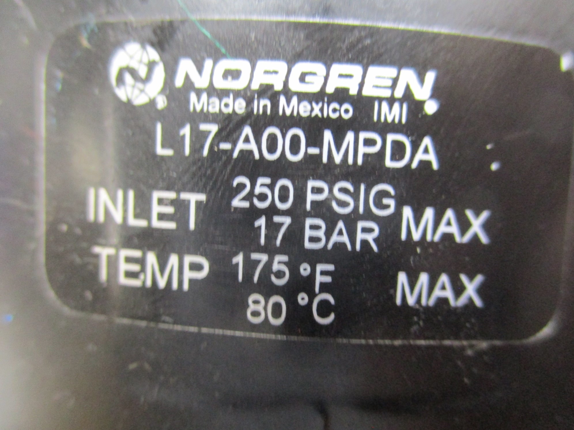 NORGREN L17-A00-MPDA NSNP
