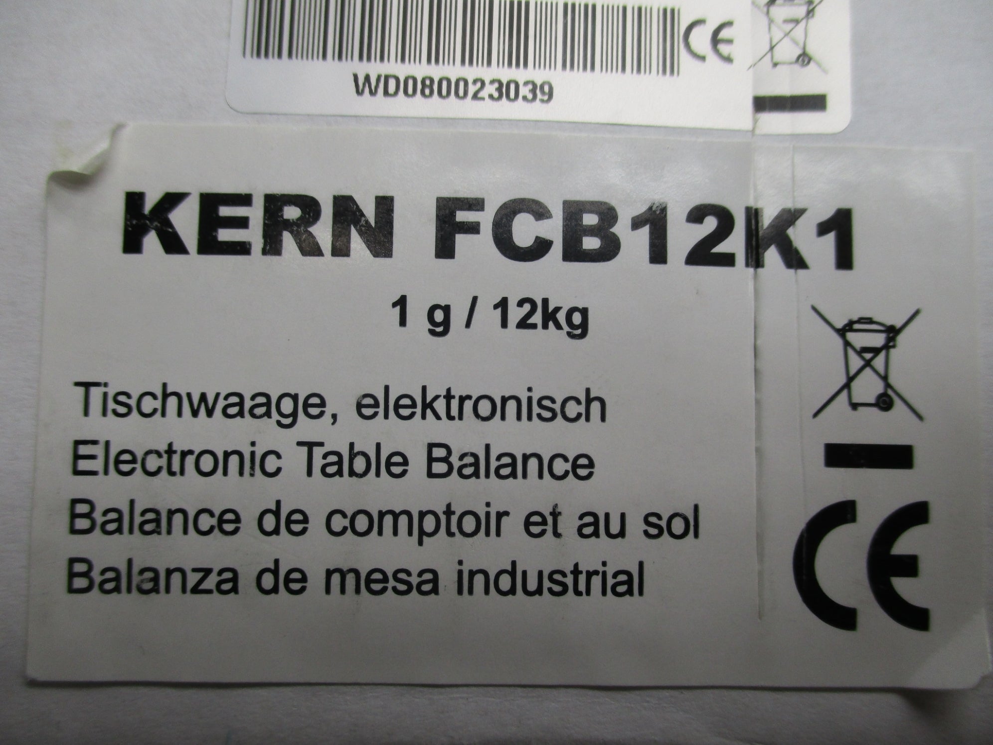 KERN FCB12K1 NSMP