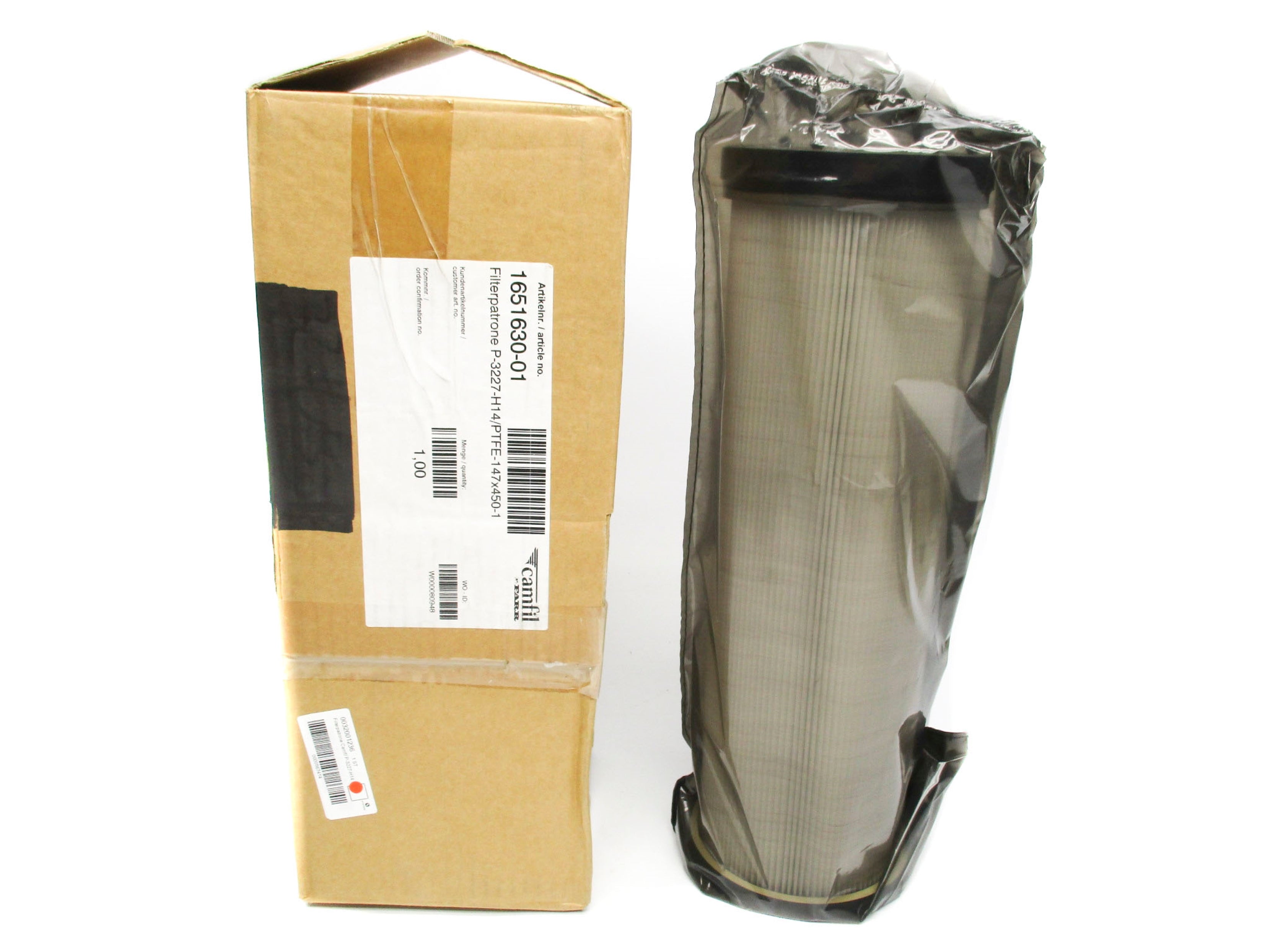 CAMFIL FARR 1651630-01 P-3227-H14/PTFE-147x450-1 NSMP