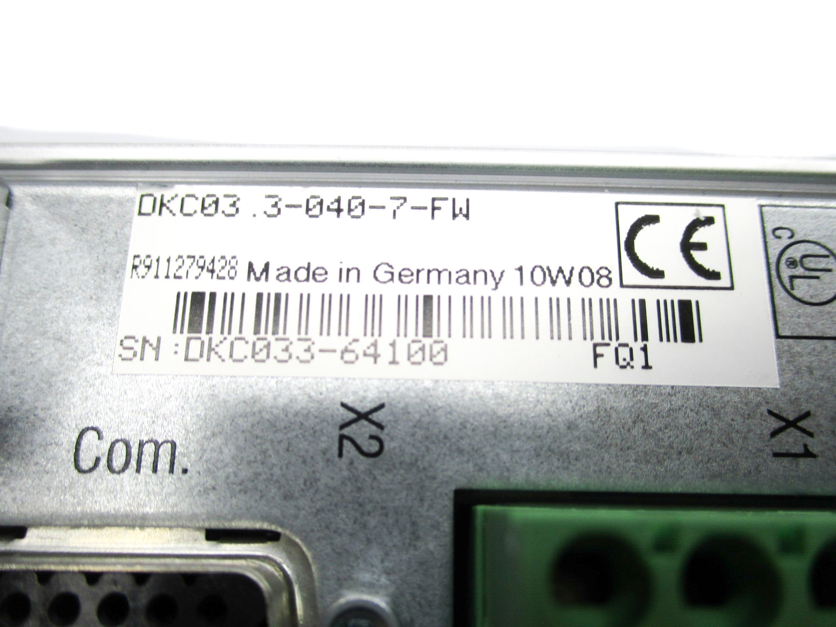 REXROTH DKC03.3-040-7-FW R911279428 (AS PICTURED) NSMP