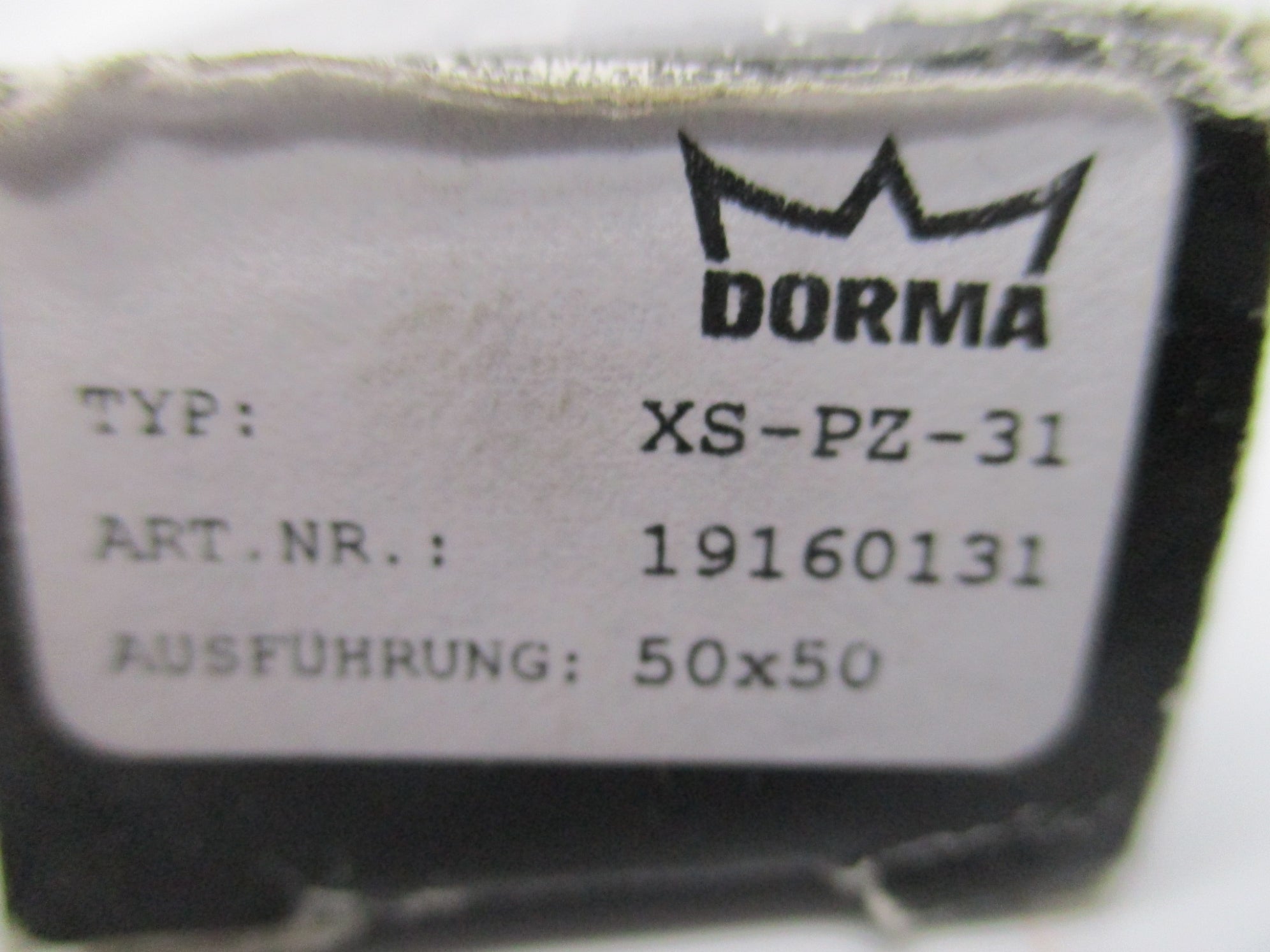 DORMA XS-PZ-31 NSMP