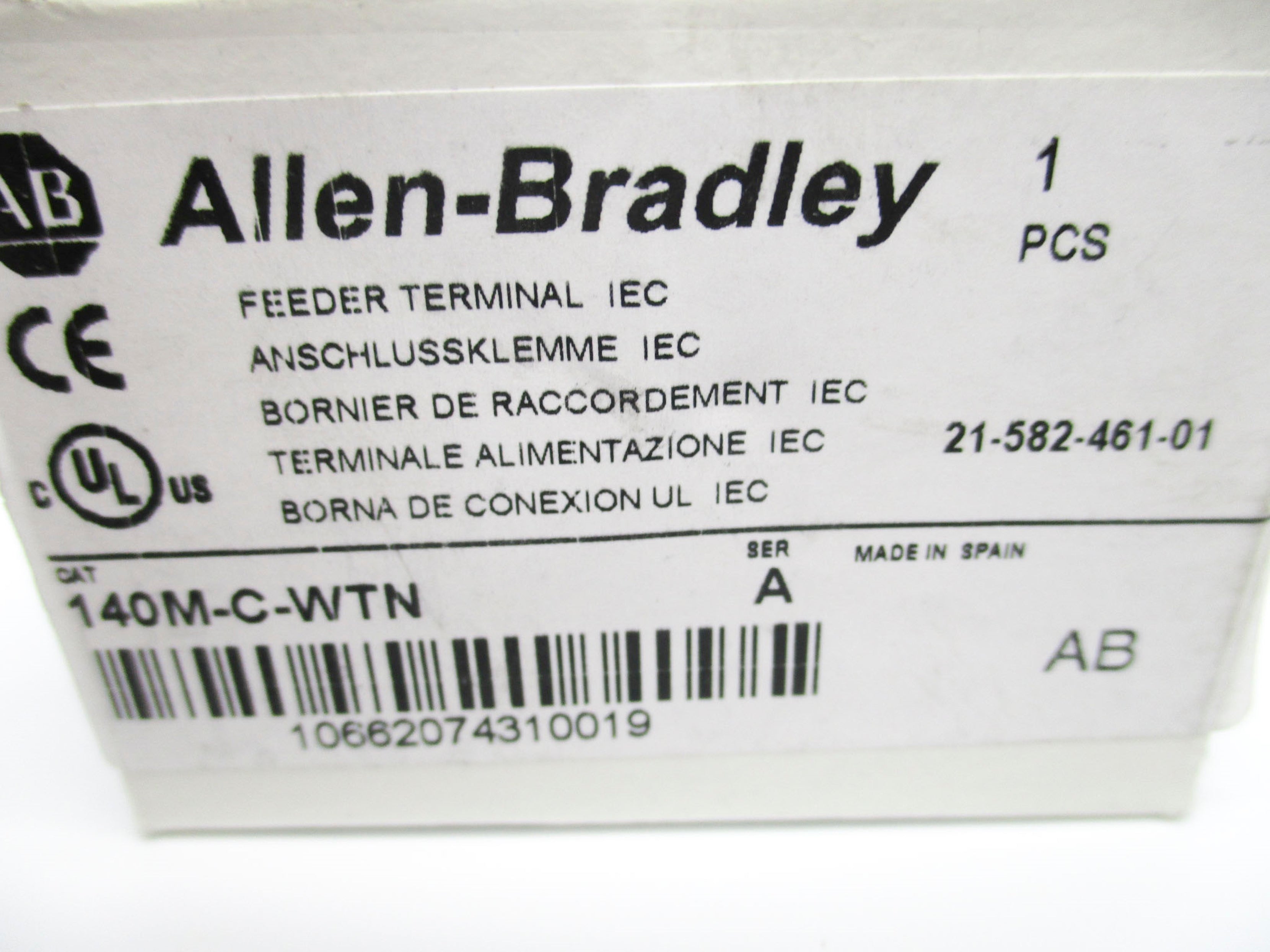 ALLEN BRADLEY 140M-C-WTN SER. A (WH) NSMP