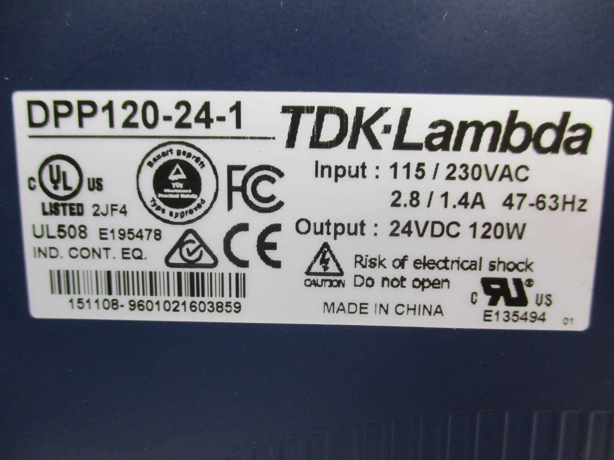 TDK LAMBDA DPP120-24-1 NSNP