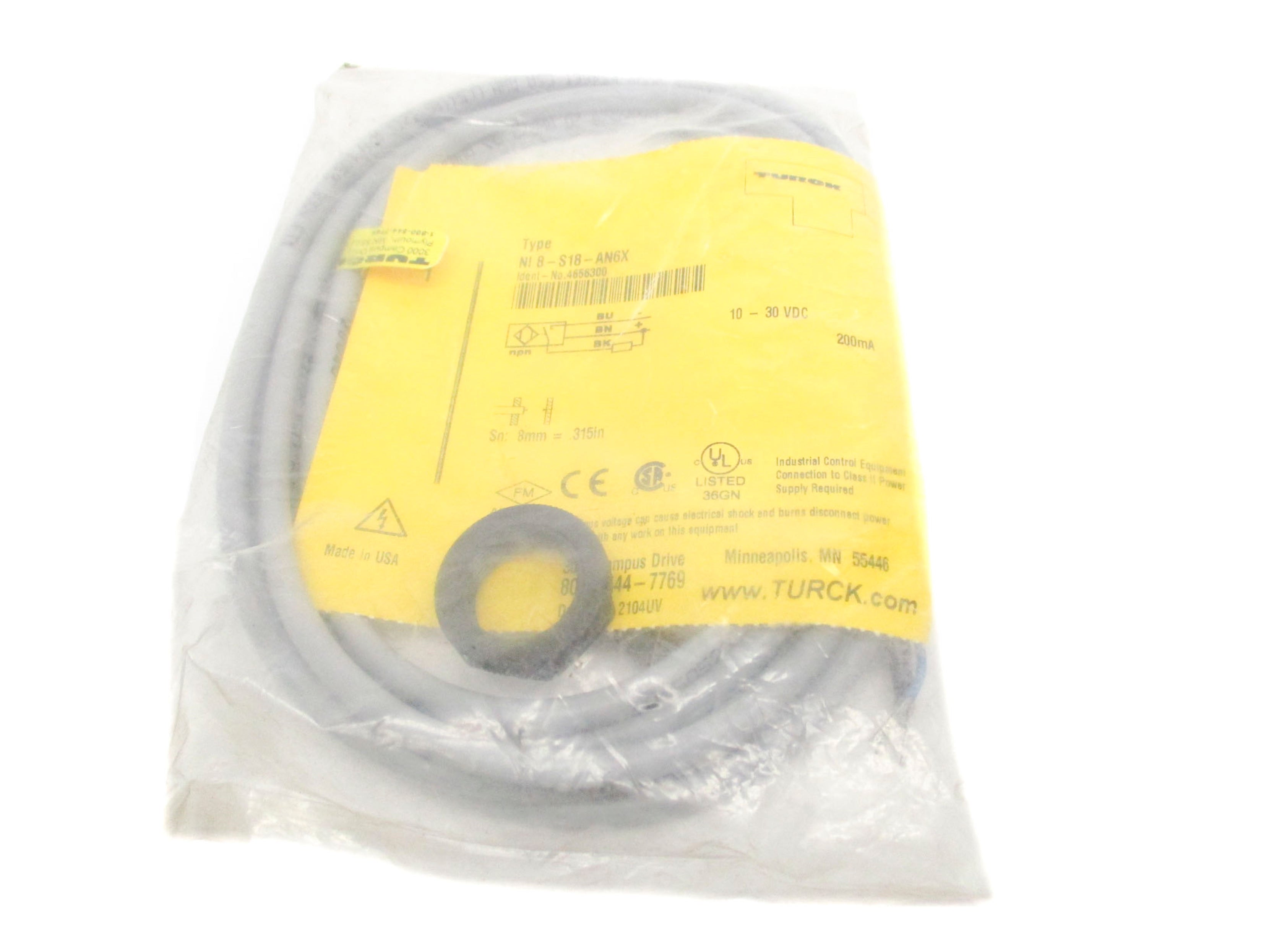 TURCK NI8-S18-AN6X 4656300 NSMP