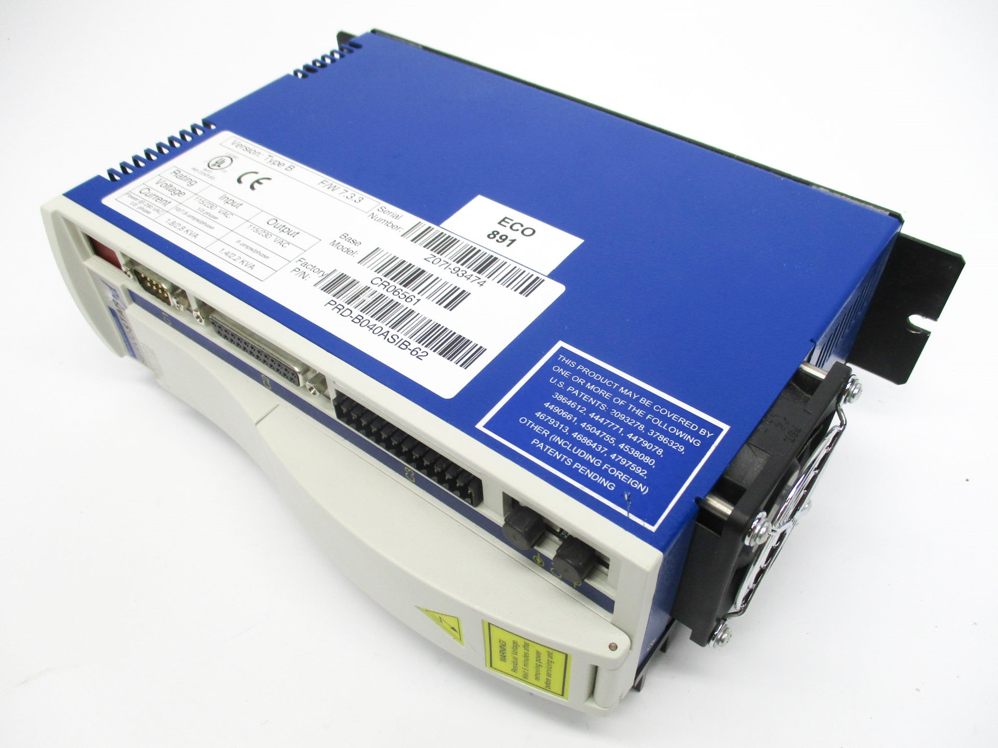 KOLLMORGEN PRD-B040ASIB-62 (AS PICTURED) NSNP