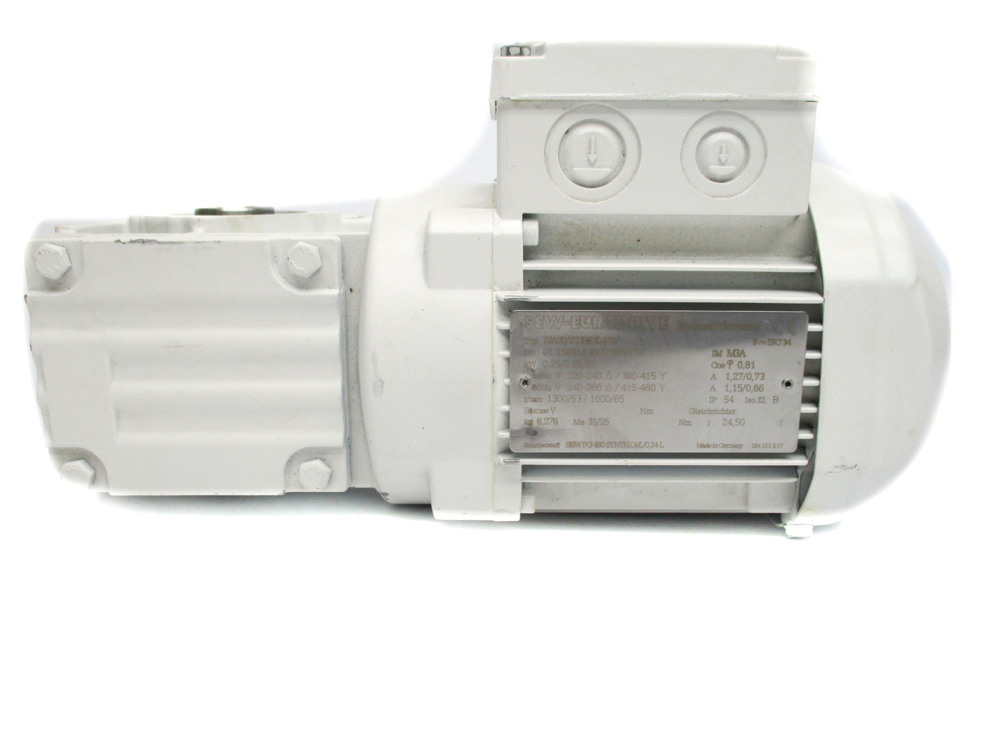 SEW-EURODRIVE WA20/TDR63L4/TF UNMP