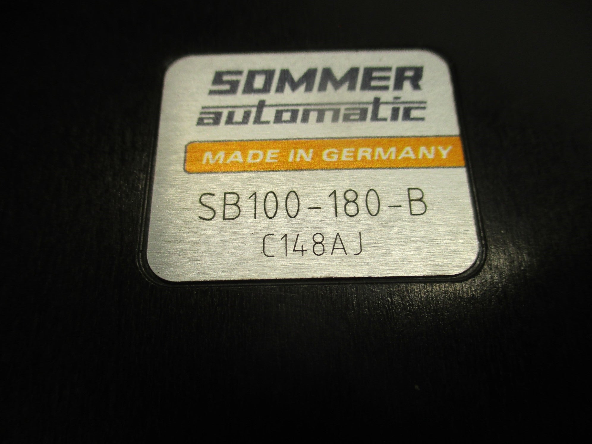 SOMMER AUTOMATICS SB100-180-B NSMP