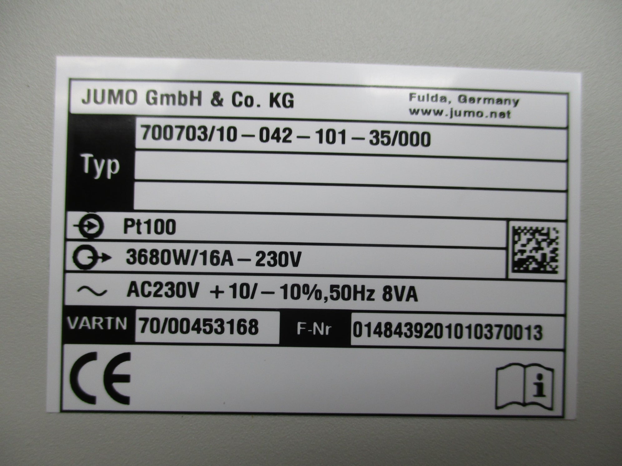 JUMO 700703/10-042-101-35/000 NSMP