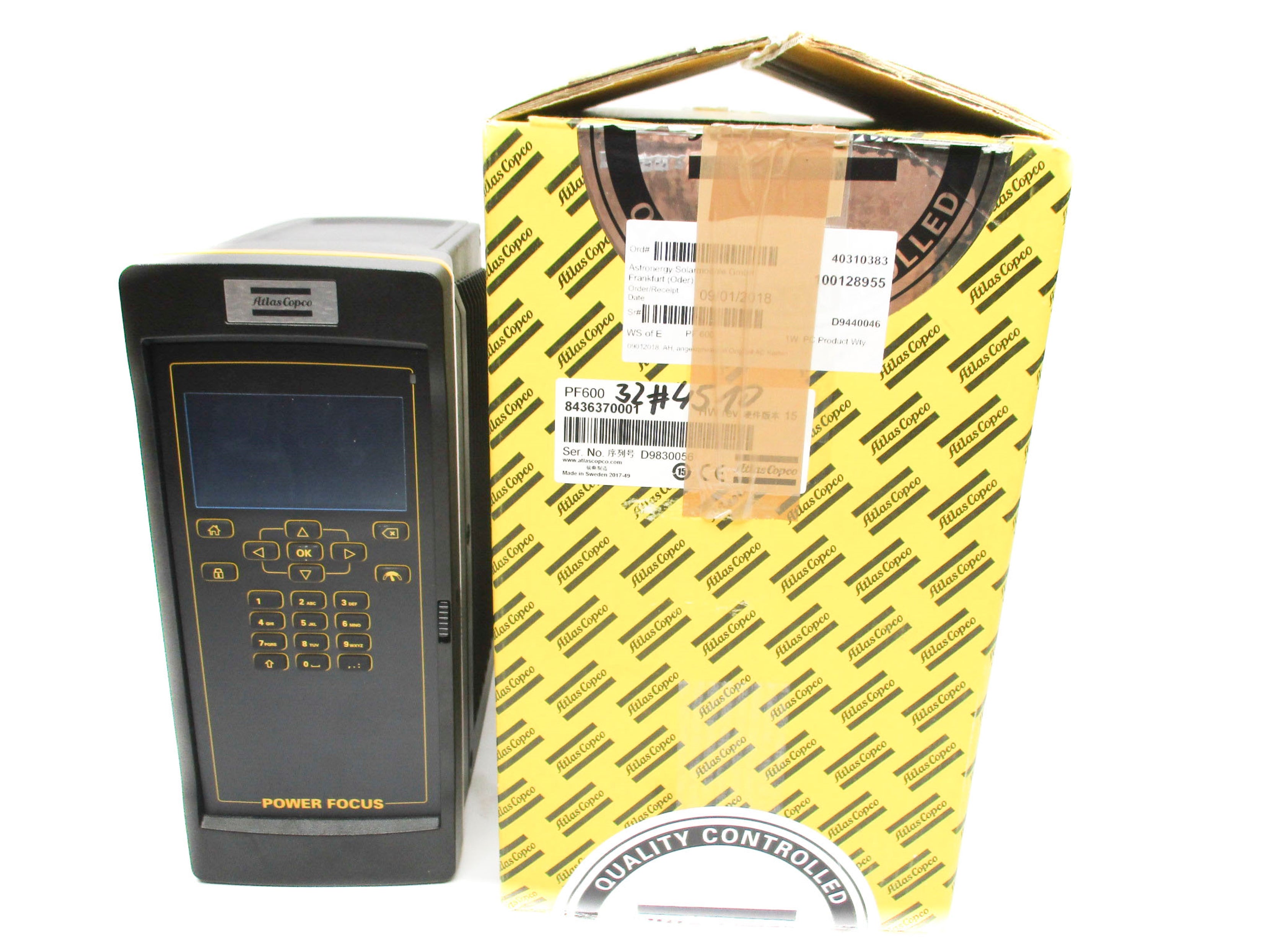 ATLAS COPCO 8436370001 PF600 NSMP