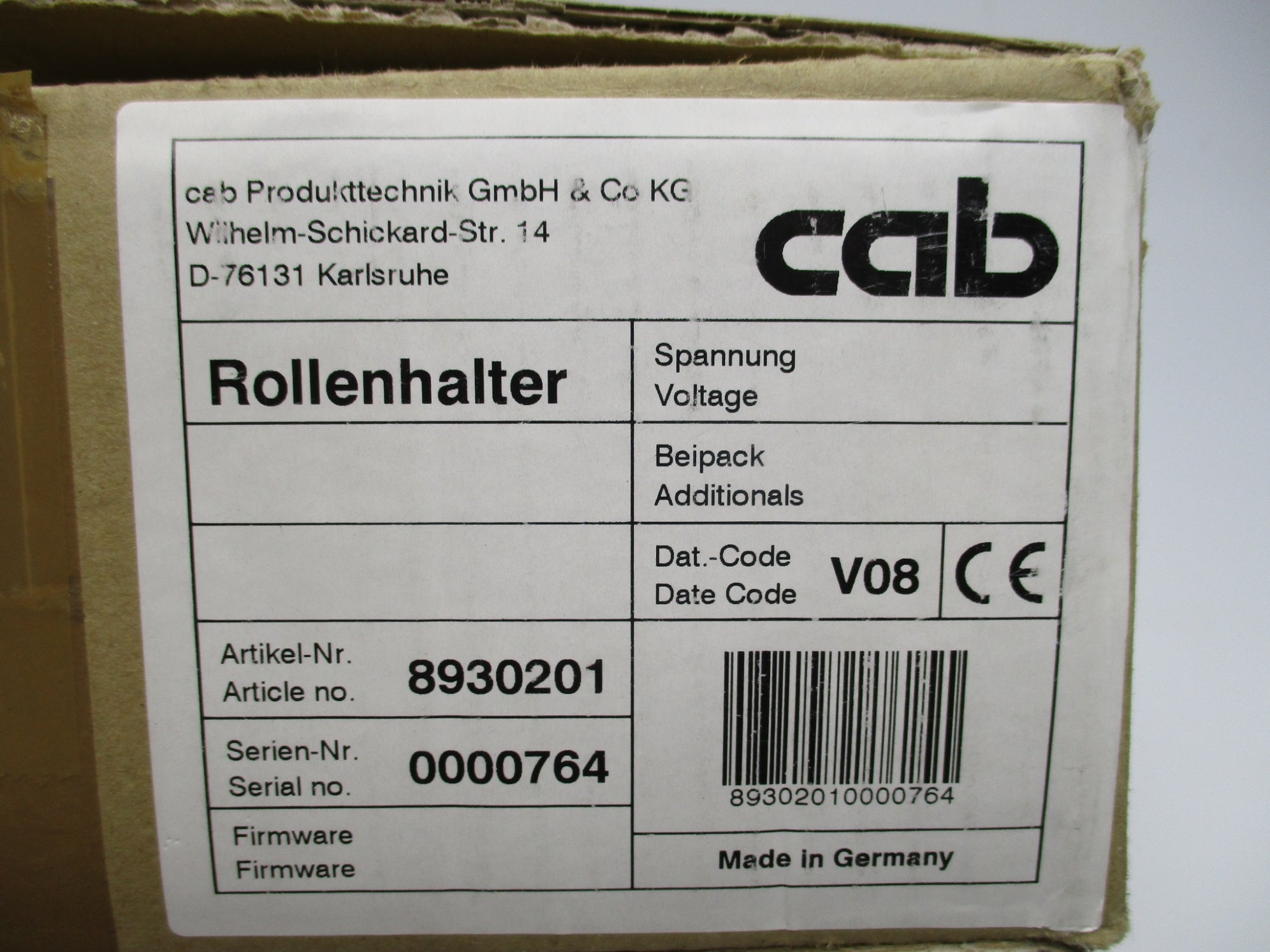 CAB 8930201 NSMP