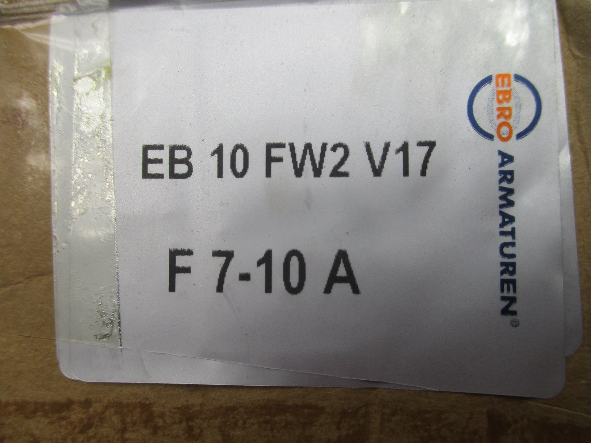 EBRO ARMETUREN EB10FW2 NSMP