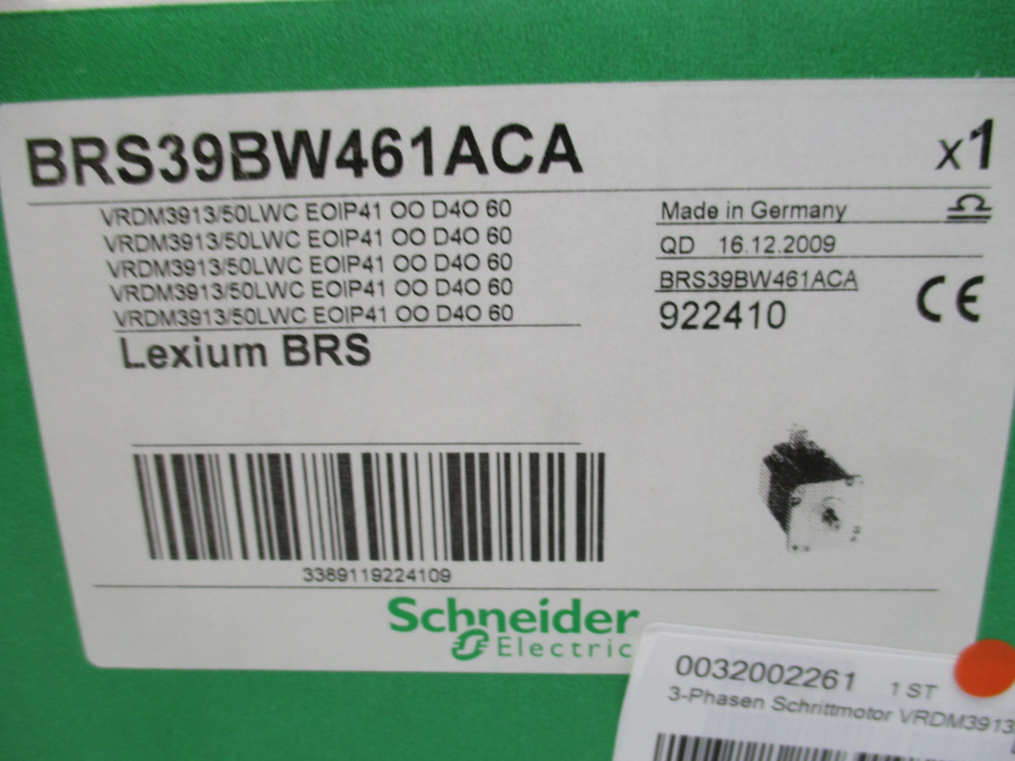 SCHNEIDER BRS39BW461ACA NSMP