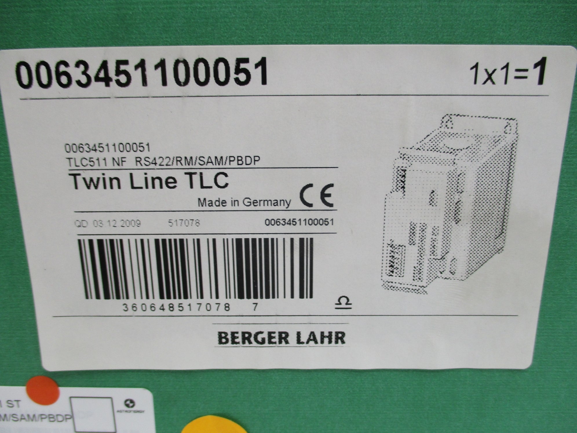 BERGER LAHR TLC511NFSAM NSMP