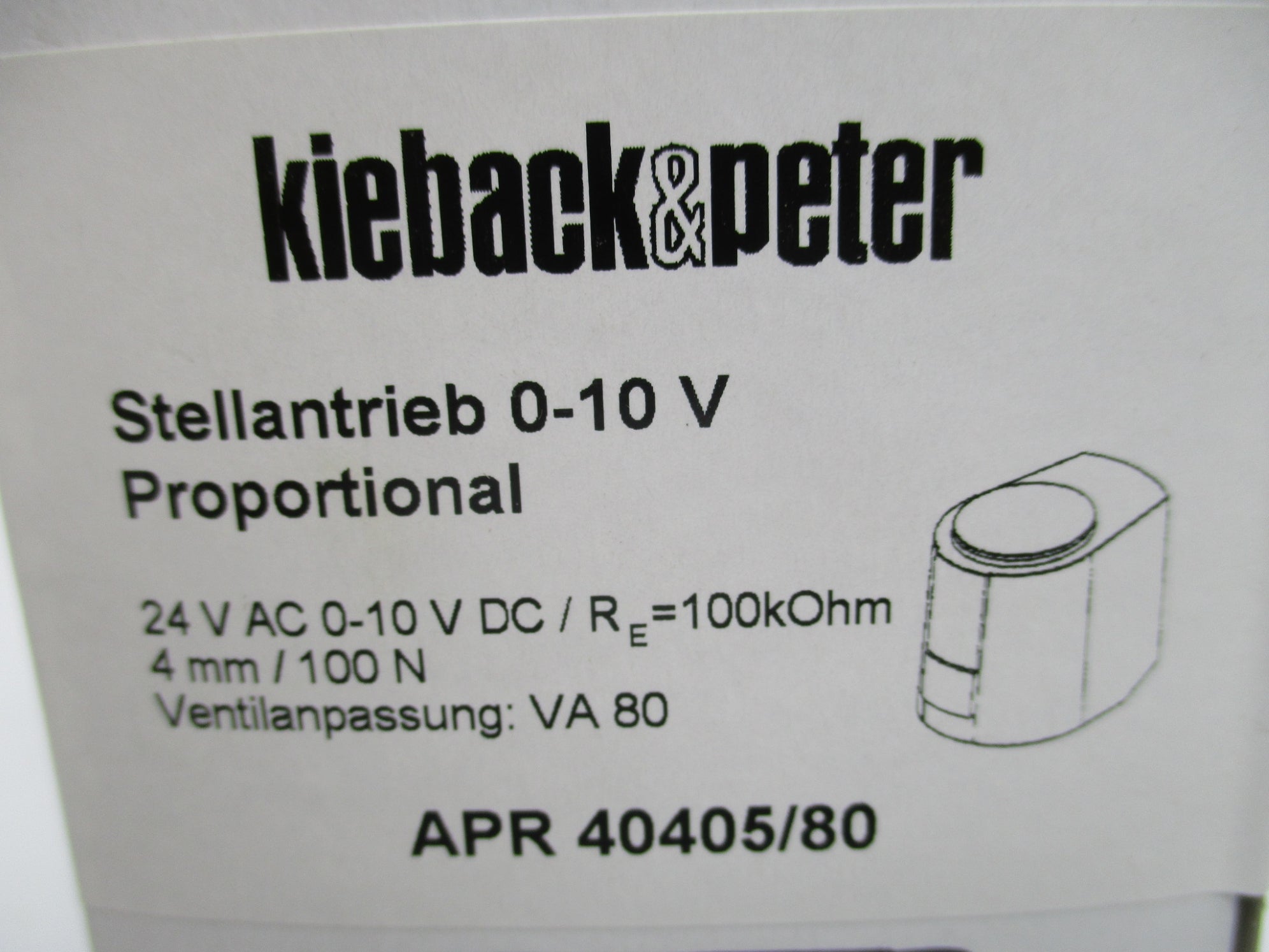 KIEBACK&PETER APR40405/80 NSFS