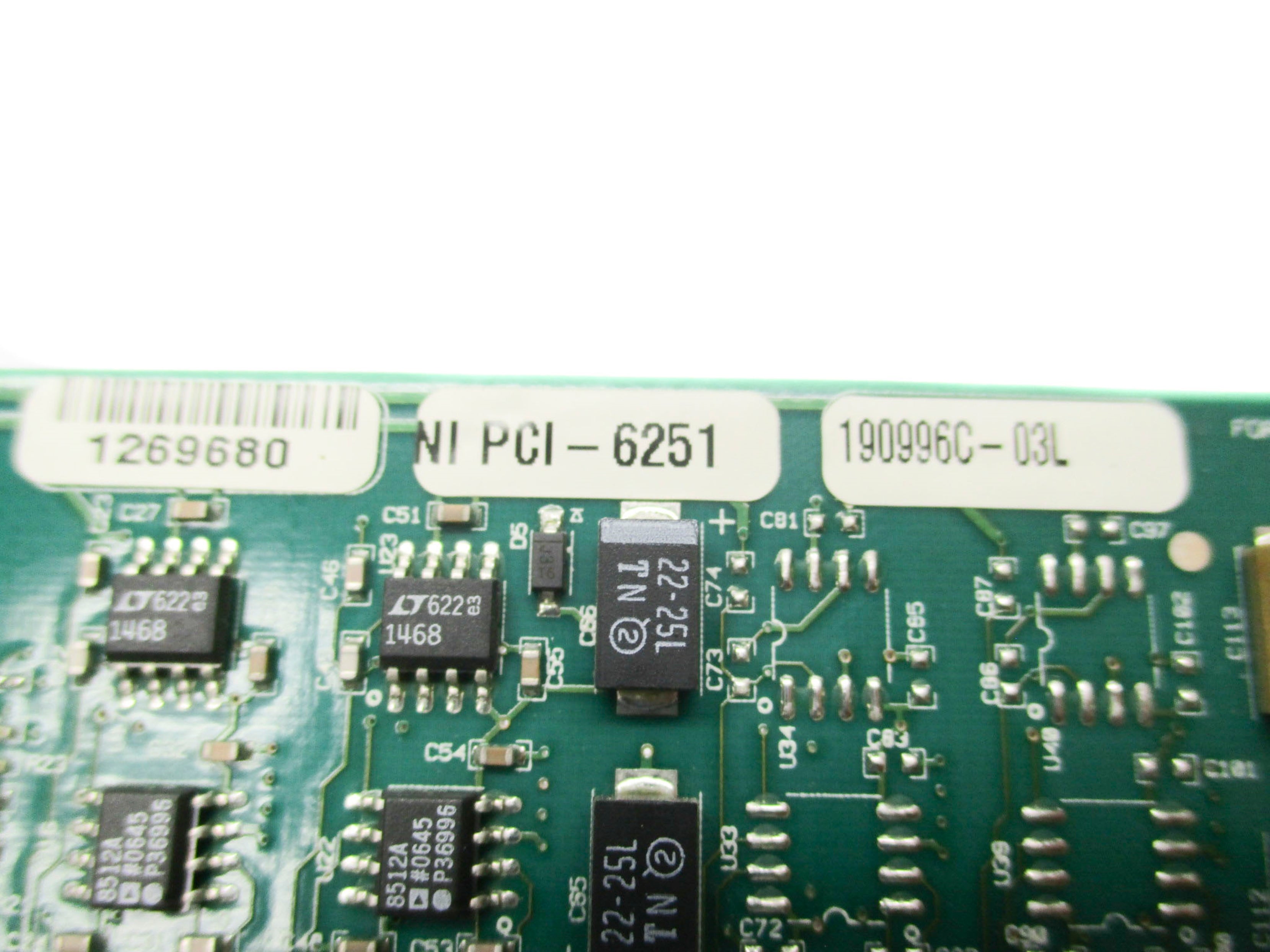 NATIONAL INSTRUMENT 190996C-03L UNMP