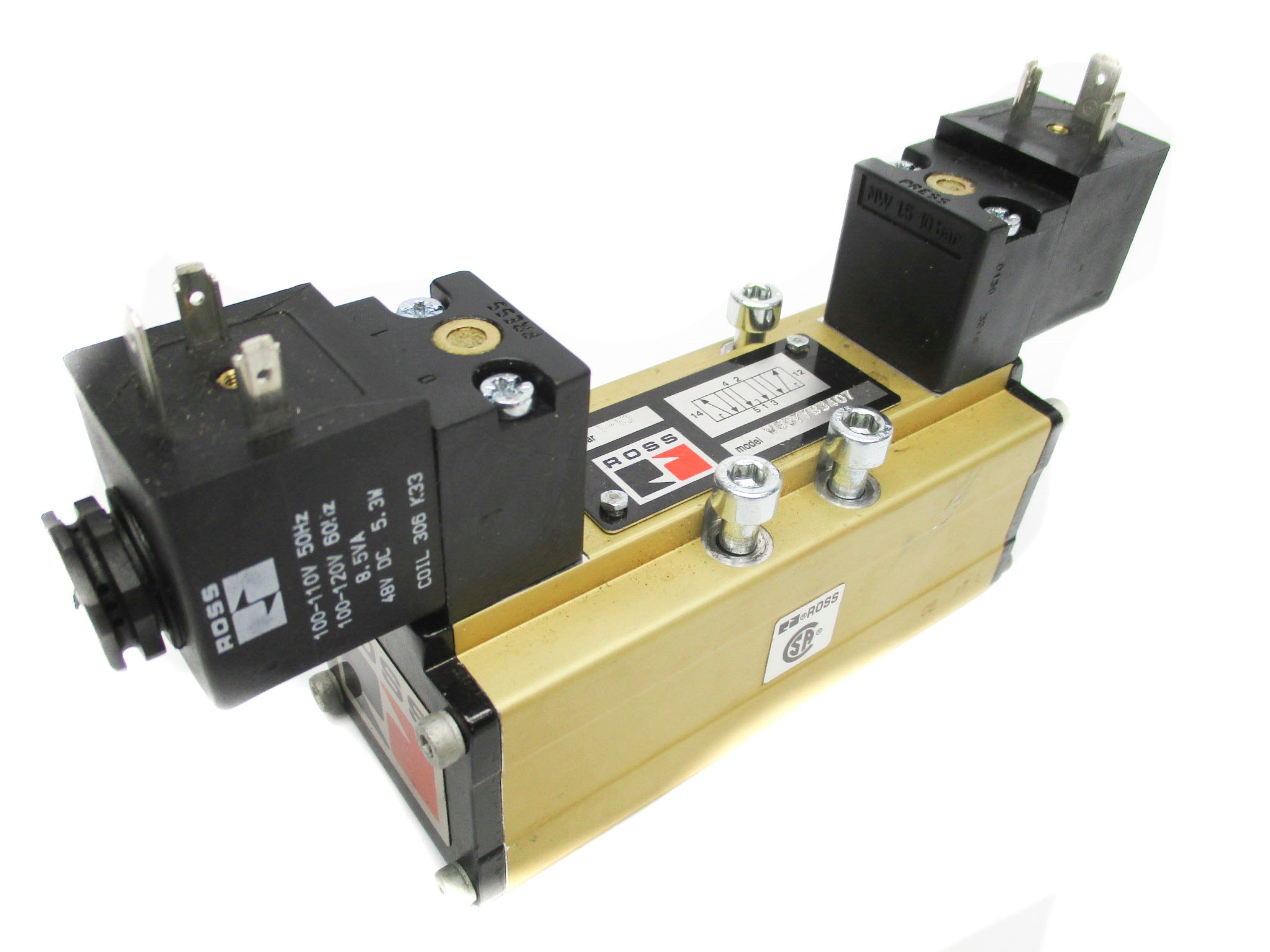 ROSS W6077B3407 48VDC 1-10BAR UNMP
