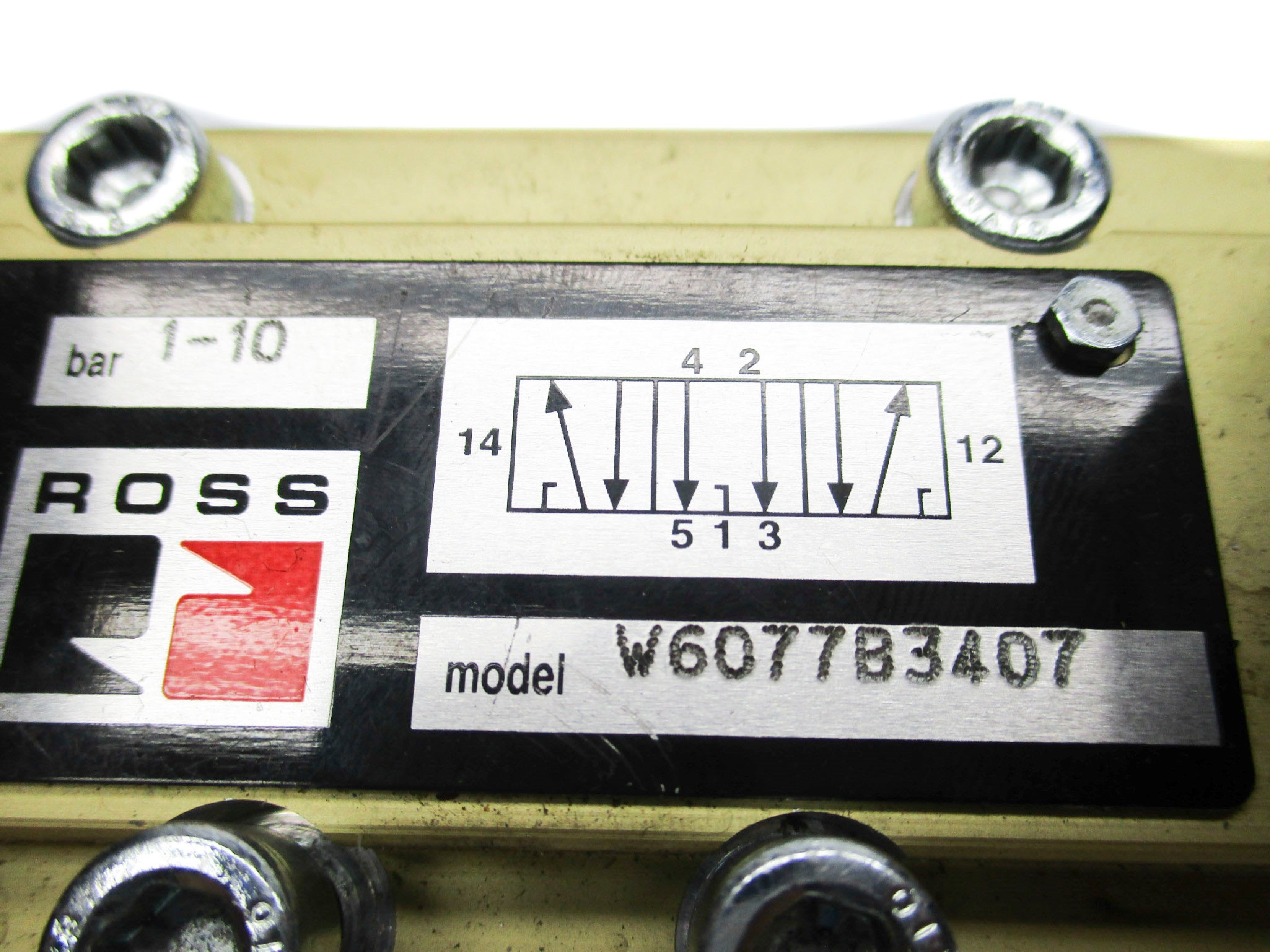 ROSS W6077B3407 48VDC 1-10BAR UNMP