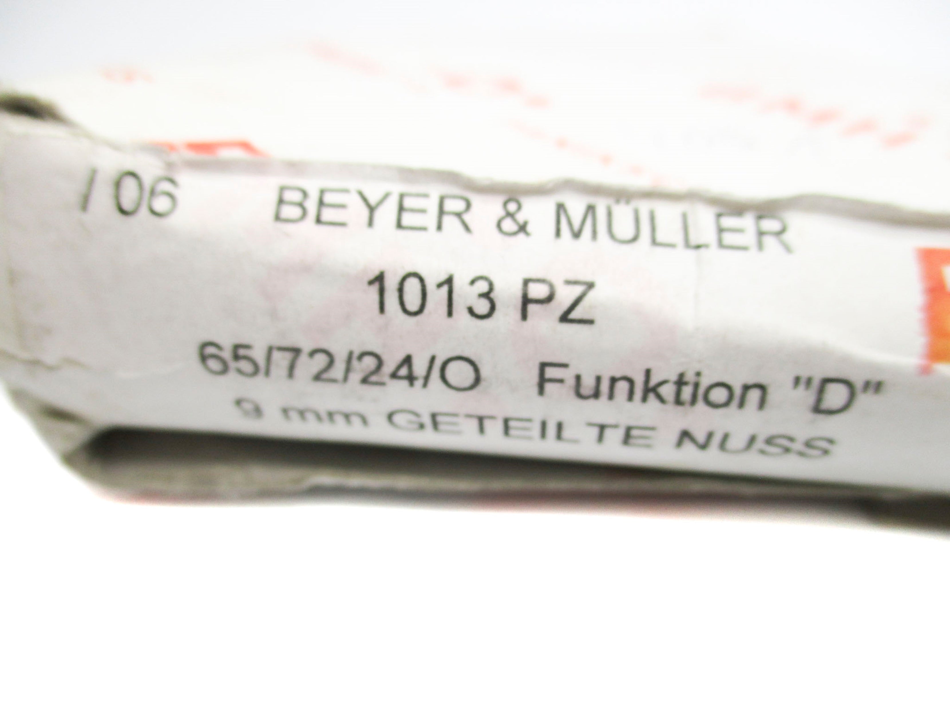 BEYER&MULLER 1013PZ NSMP