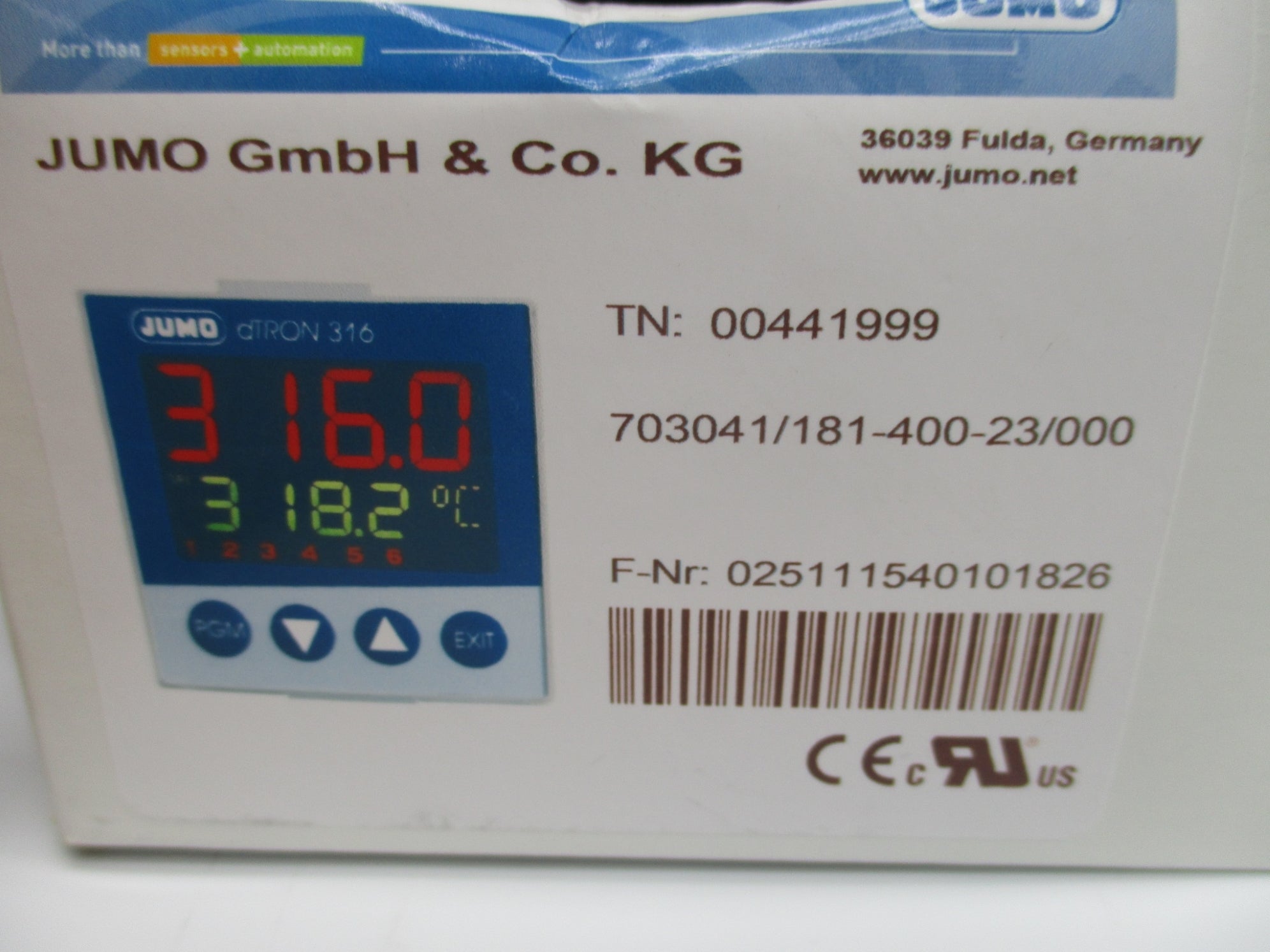 JUMO 703041/181-400-23/000 NSMP