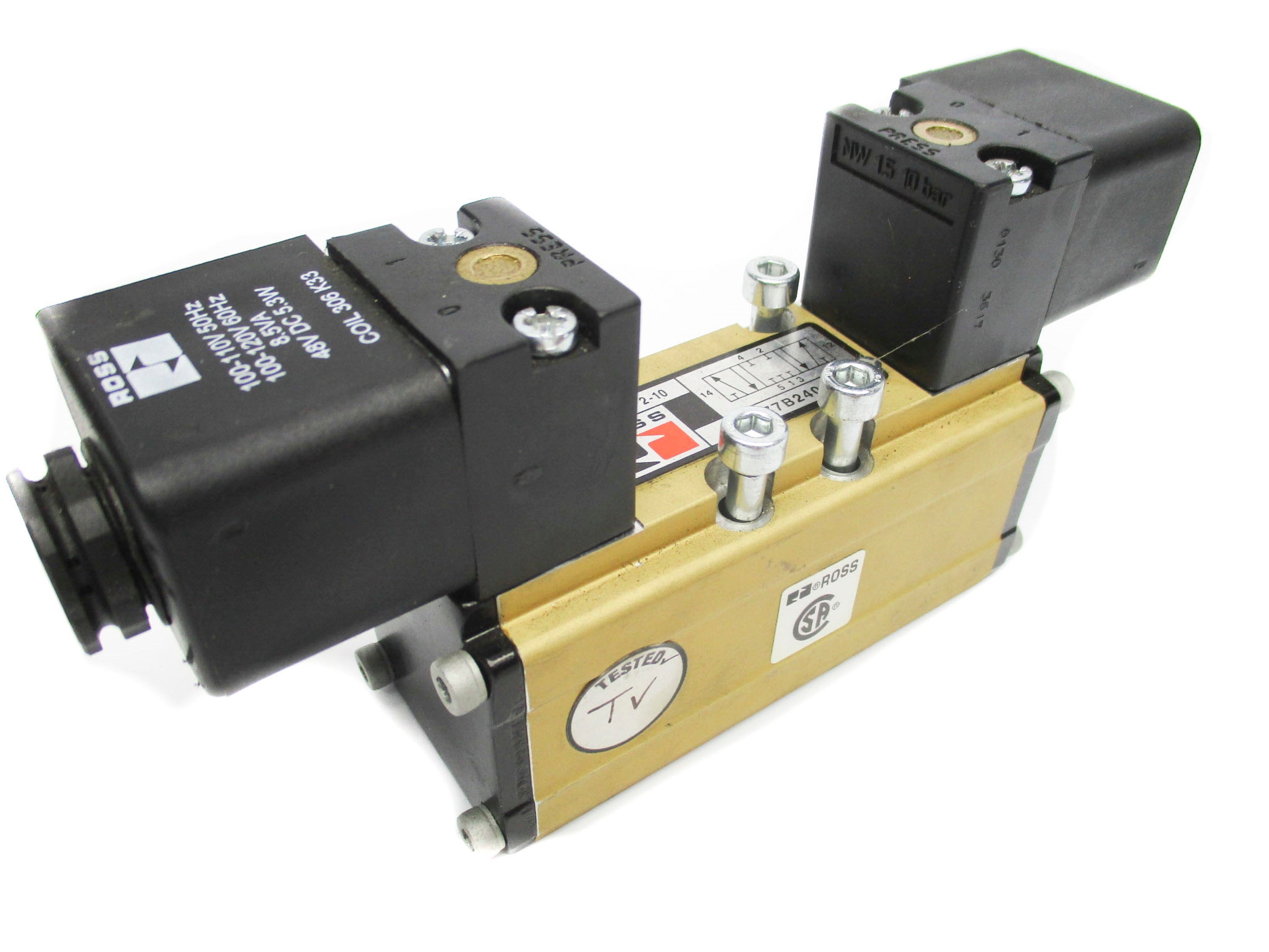 ROSS W6077B2401 48VDC 2-10BAR UNMP