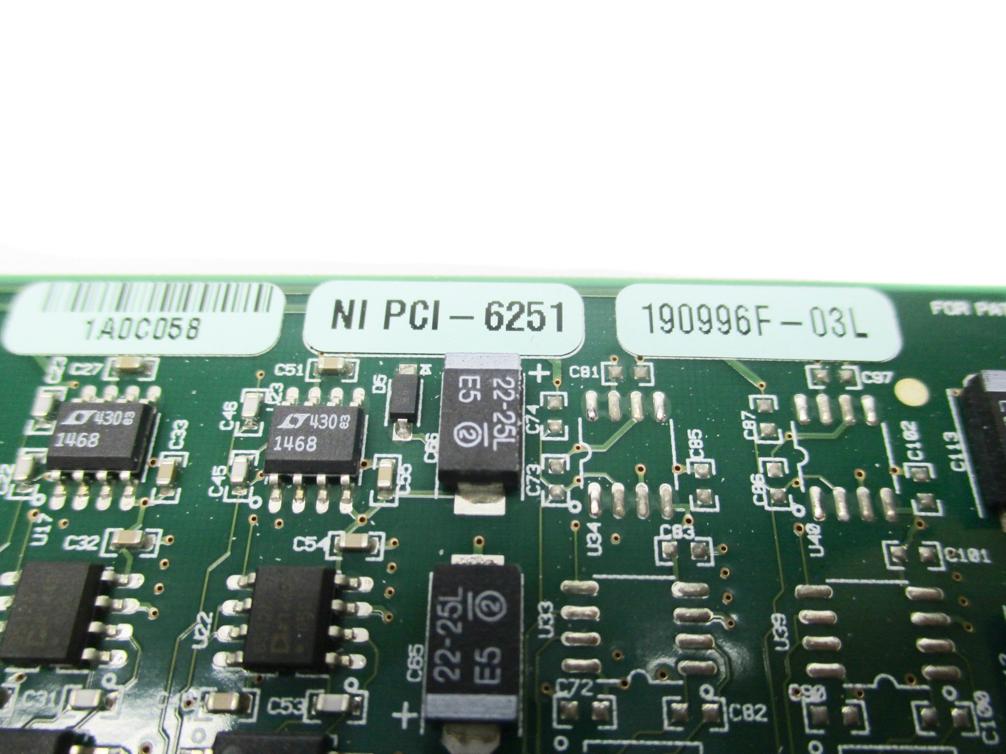 NATIONAL INSTRUMENT 190996F-03L UNMP