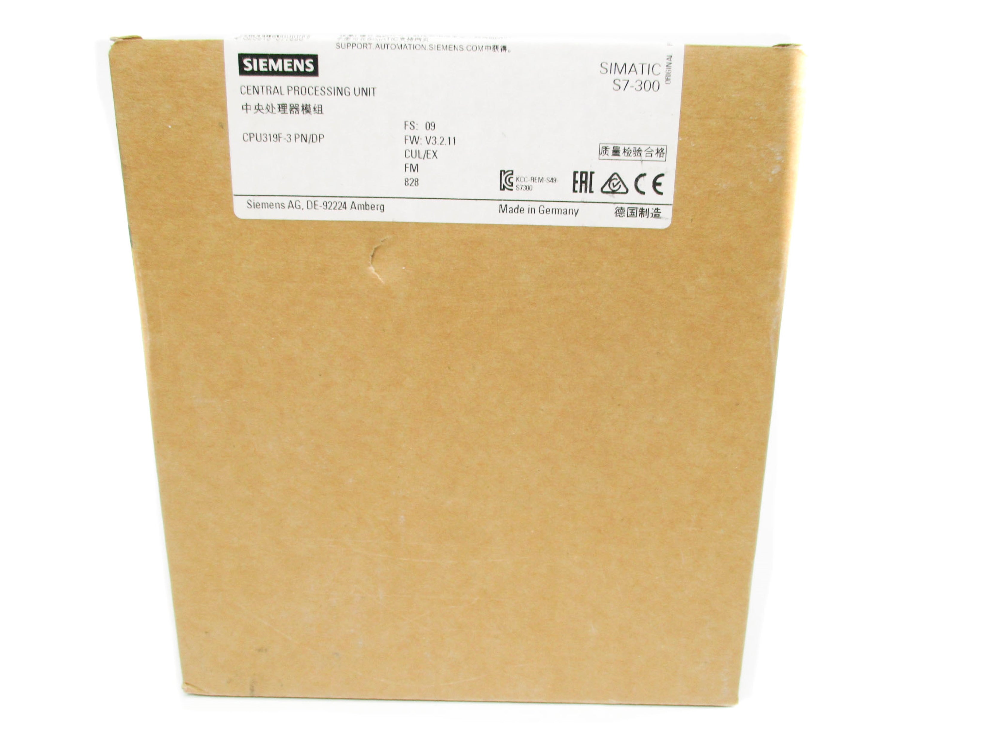 SIEMENS 6ES7318-3FL01-0AB0 NSFS