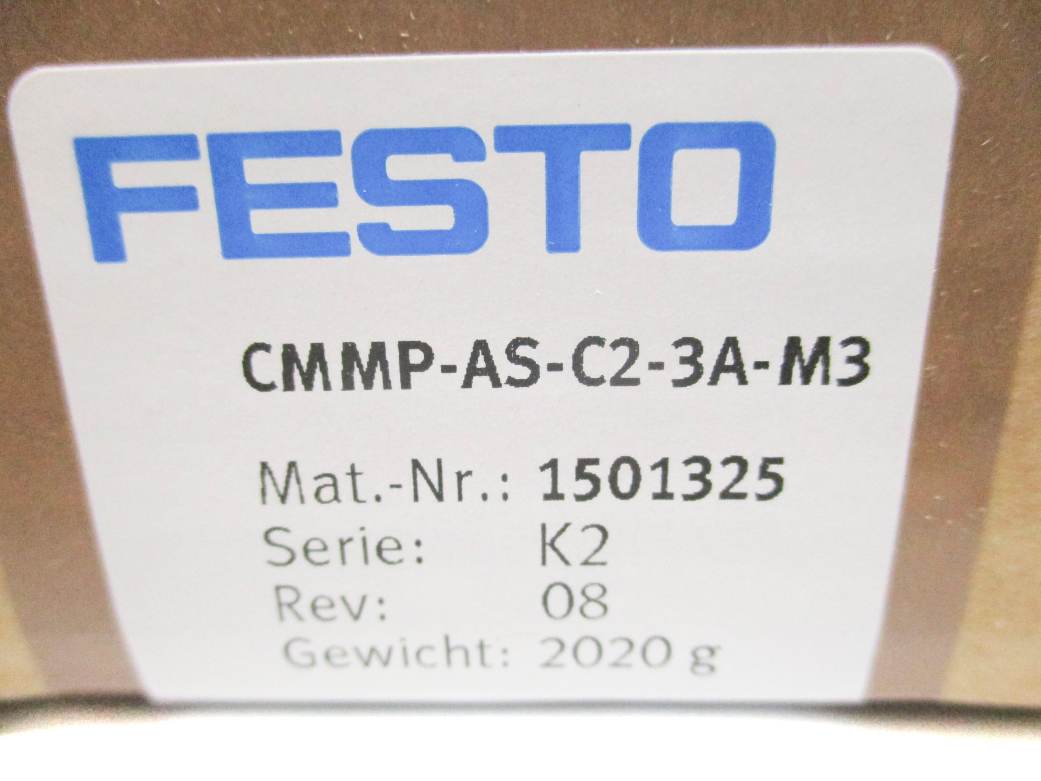 FESTO CMMP-AS-C2-3A-M3 1501325 NSFS