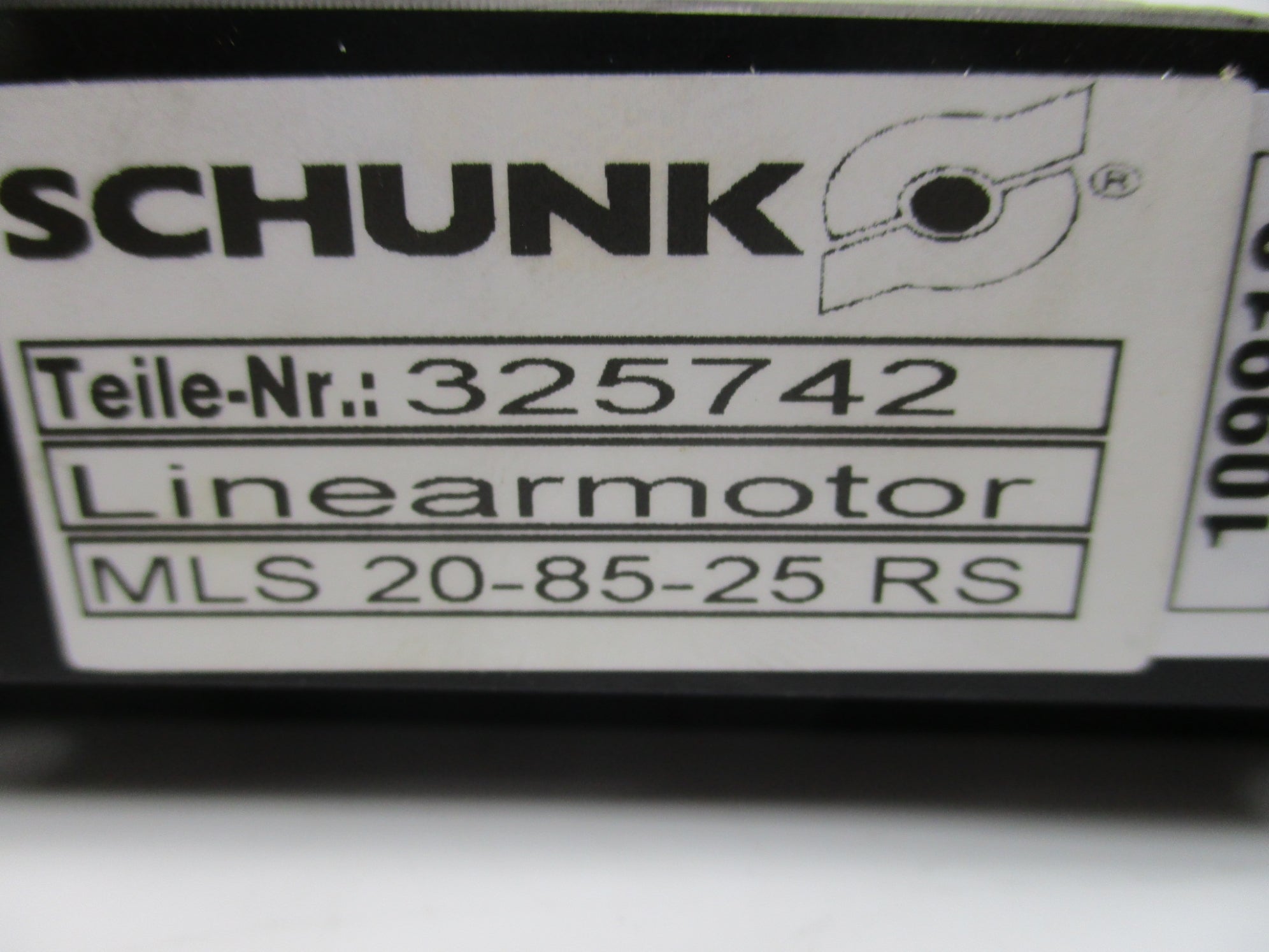 SCHUNK MLS20-85-25-RS NSNP