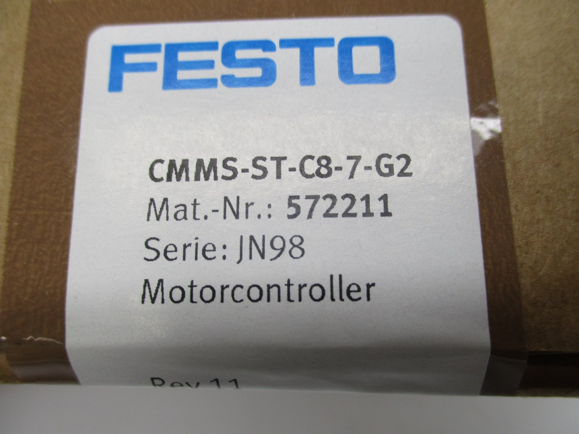 FESTO CMMS-ST-C8-7-G2 572211 NSFS