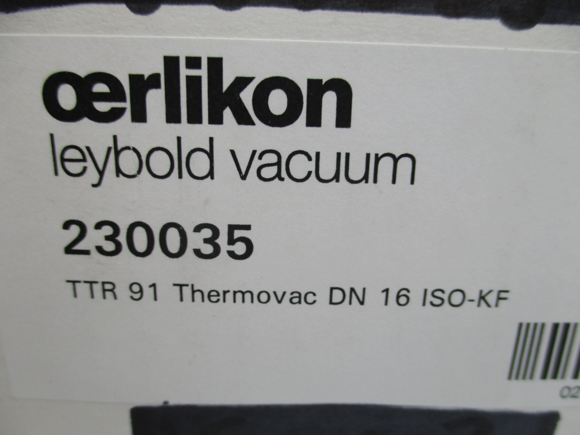 OERLIKON 230035 TTR91 NSMP