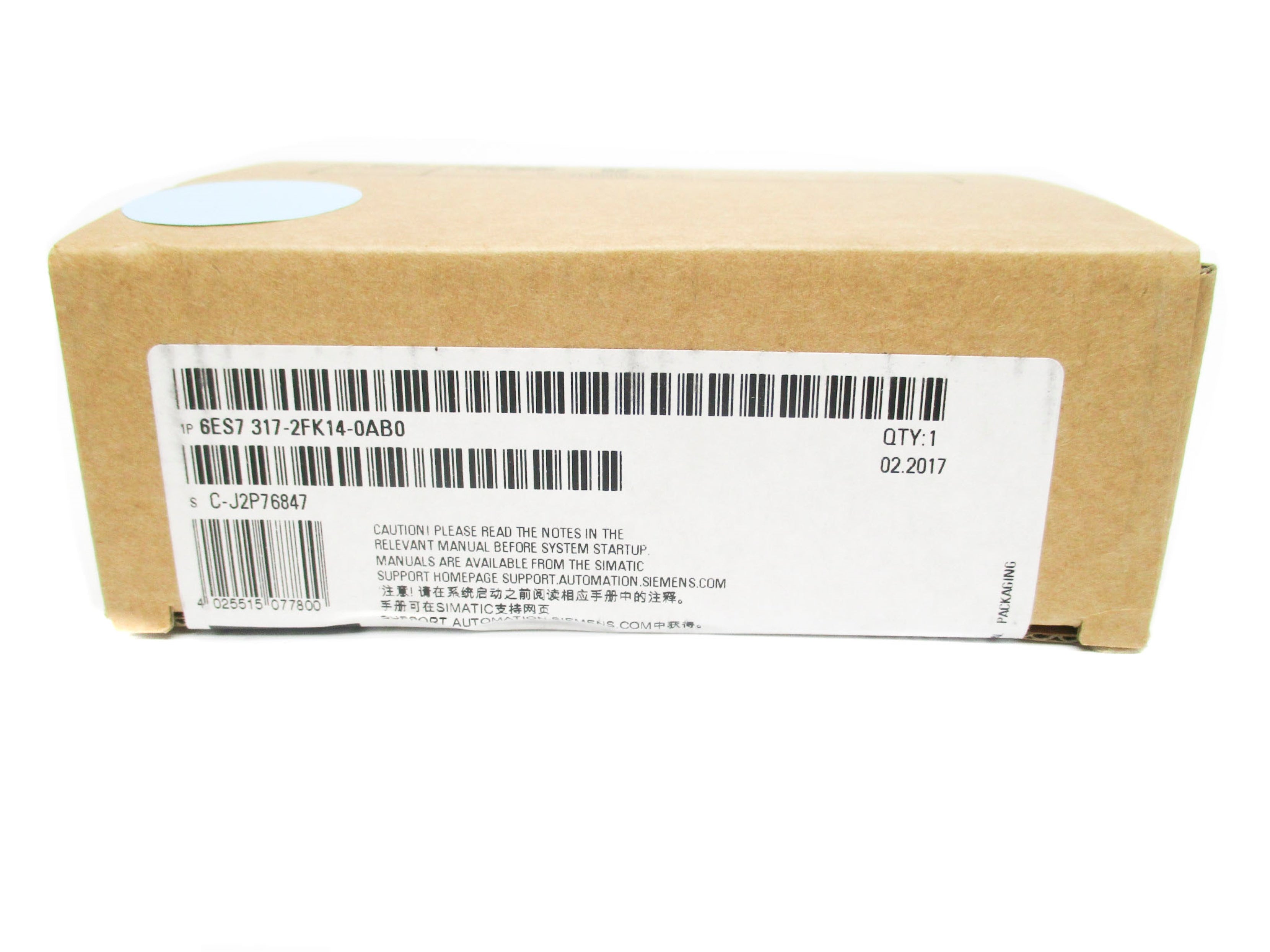SIEMENS 6ES7317-2FK14-0AB0 NSFS