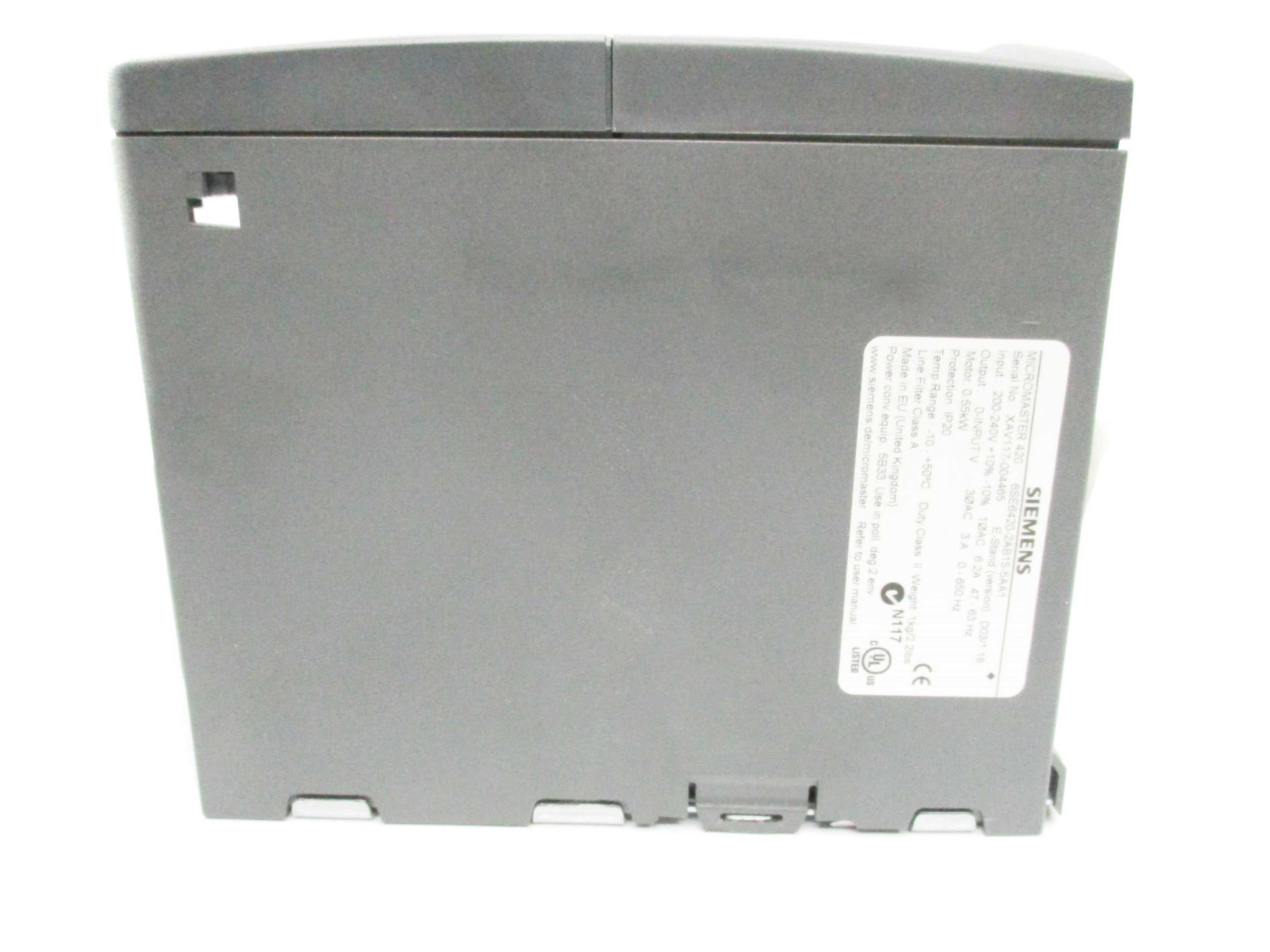 SIEMENS 6SE6420-2AB15-5AA1 UNMP