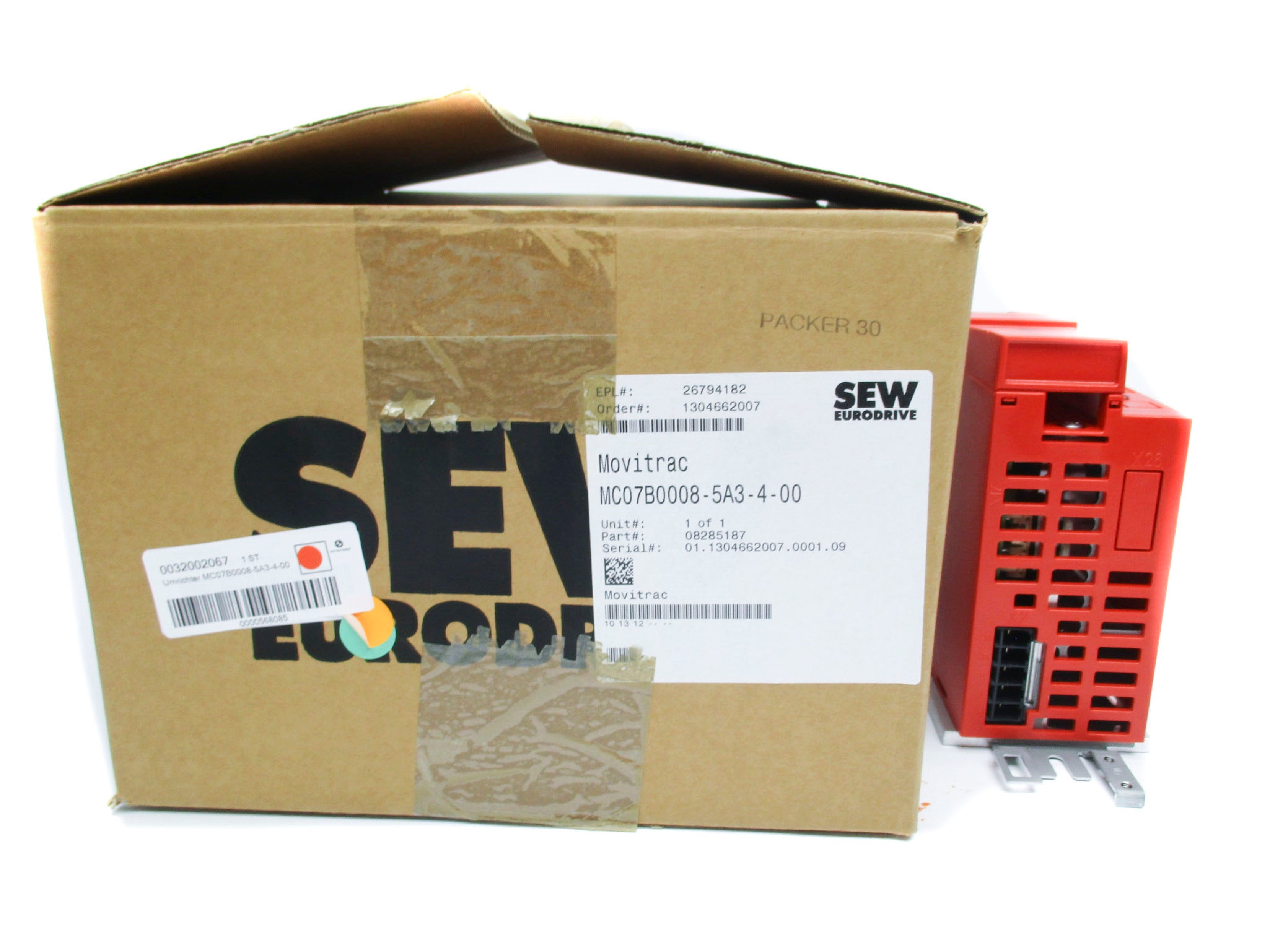 SEW EURODRIVE MC07B0008-5A3-4-00 NSMP