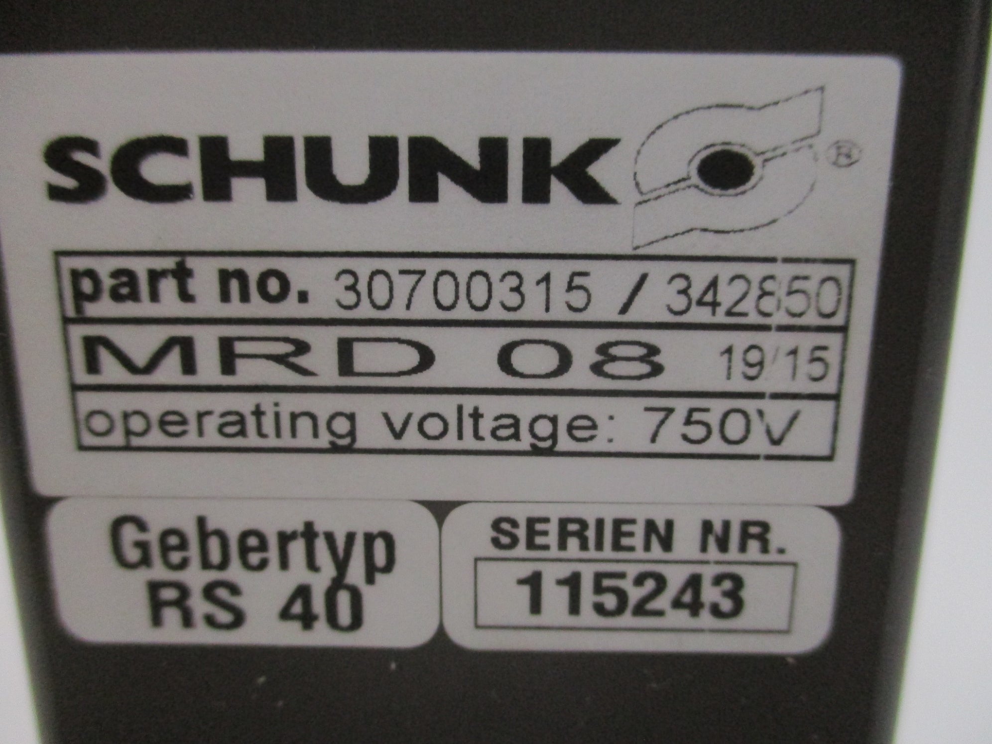 SCHUNK 342850  NSMP