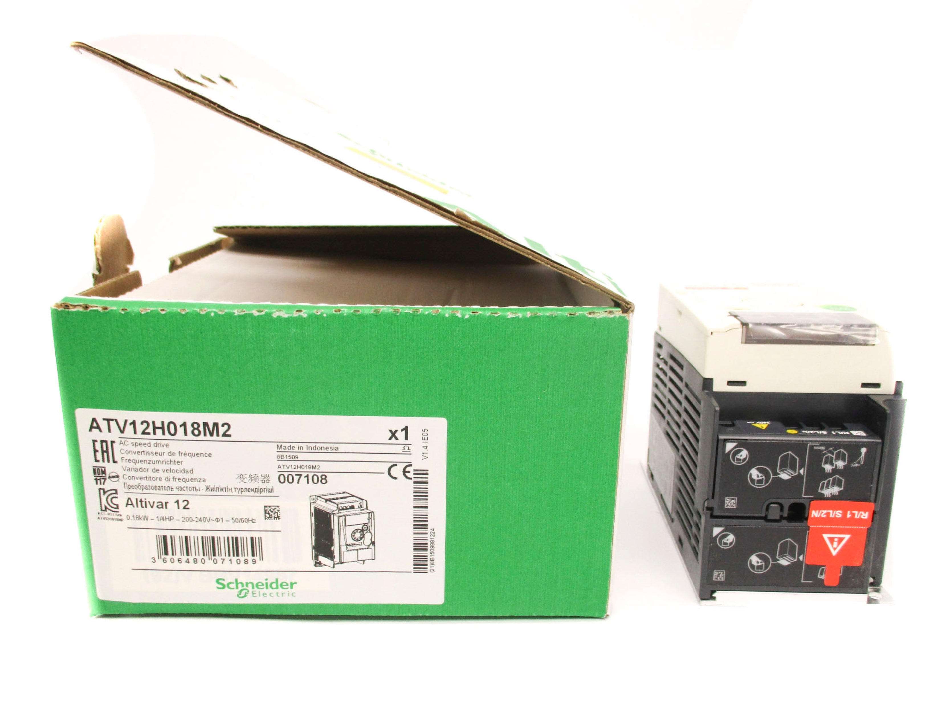 SCHNEIDER ELECTRIC ATV12H018M2 NSMP