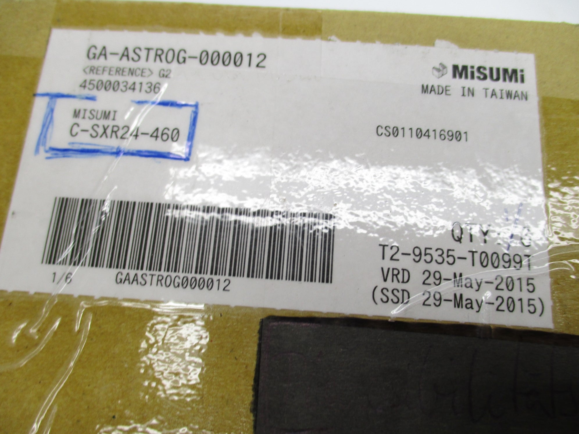 MISUMI C-SXR24-460 NSMP