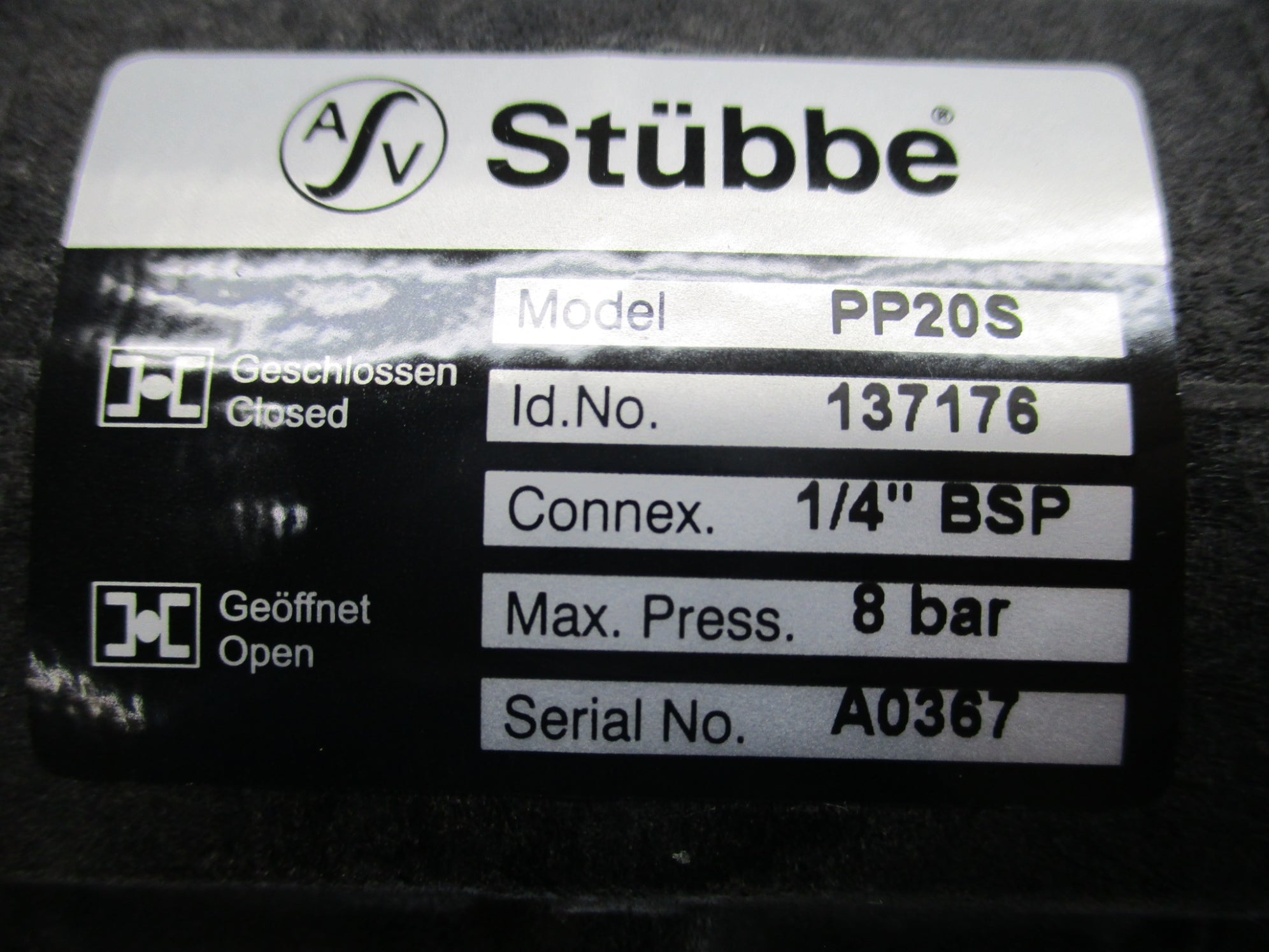 STUBBE PP20S NSMP