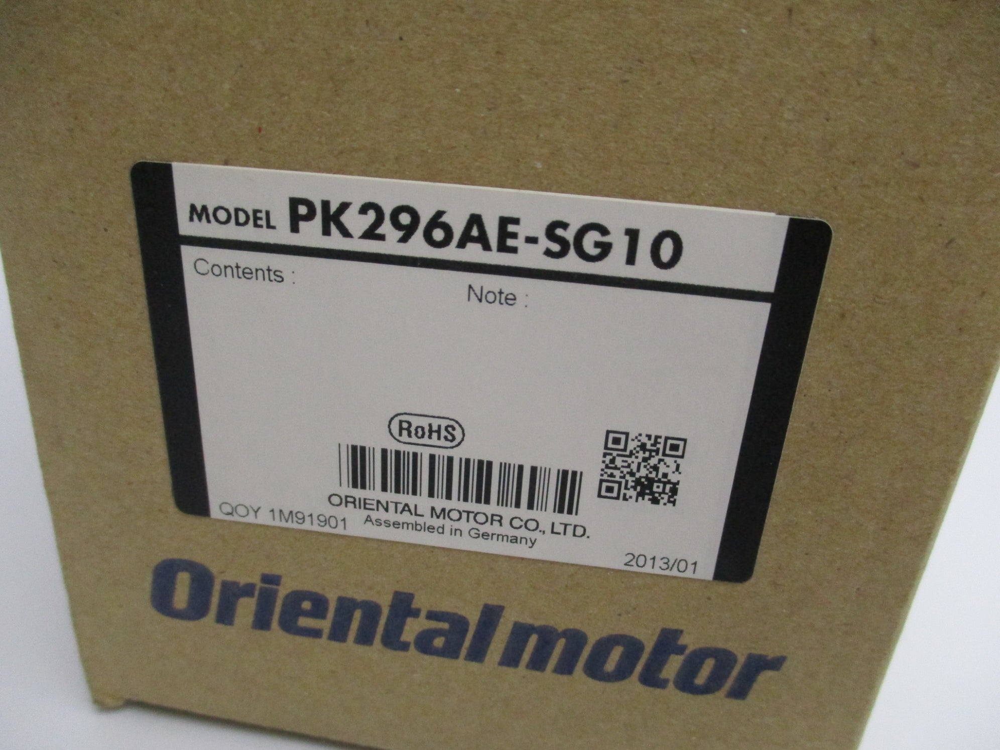 ORIENTAL MOTOR PK296AE-SG10 NSMP